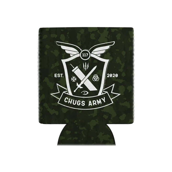 CHUGS Army Can Cooler product image (1)