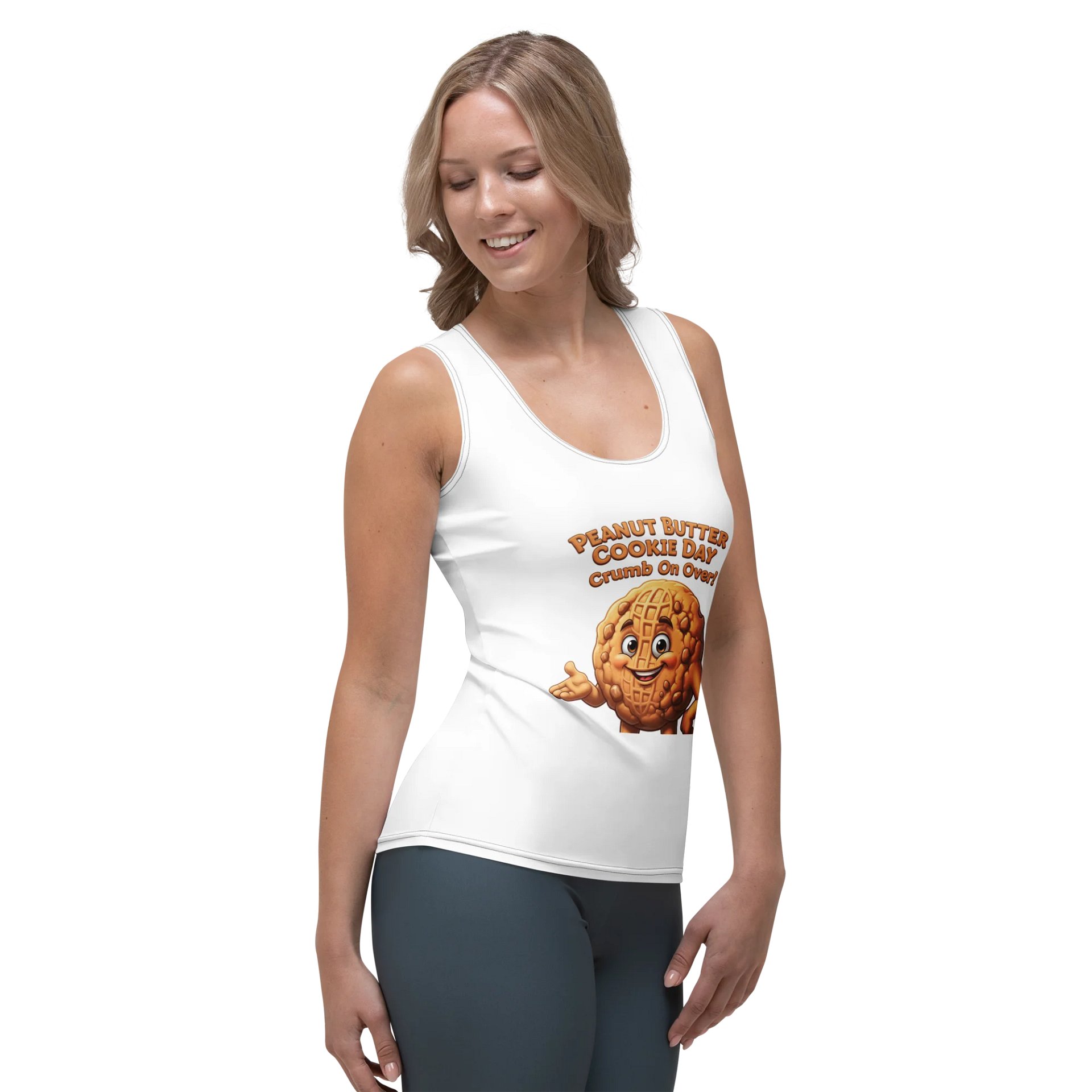 Crumb On Over PB Cookie Day Women's Tank Top product image (4)