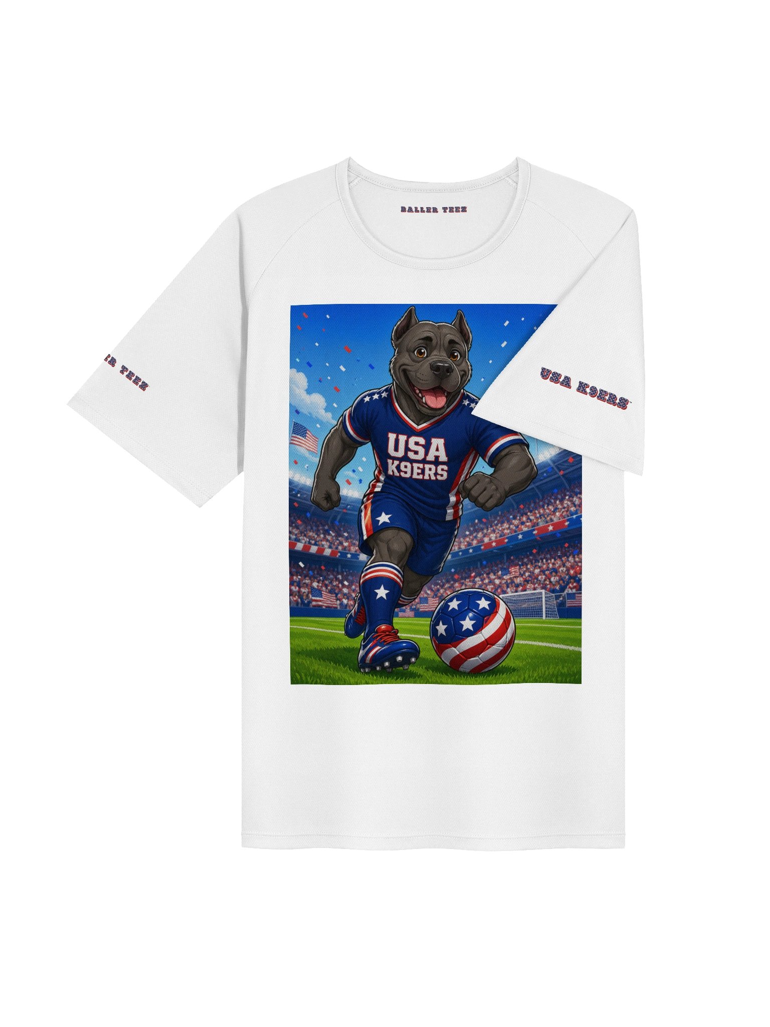 USA K9ERS Soccer Cane Corso Unisex Sports Jersey product image (4)
