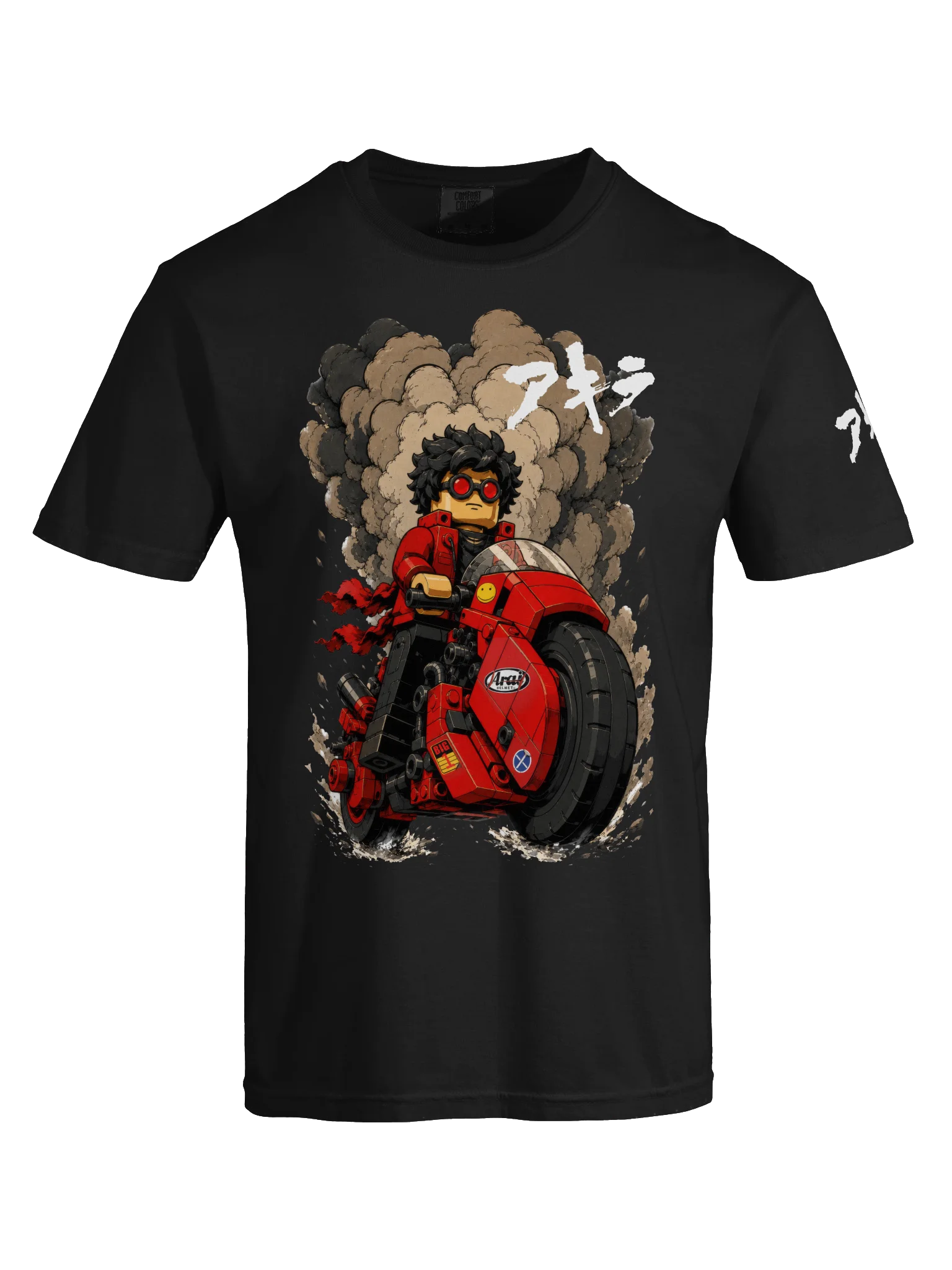 Kaneda & Red Motorcycle Lego-Style T-Shirt" product image (3)