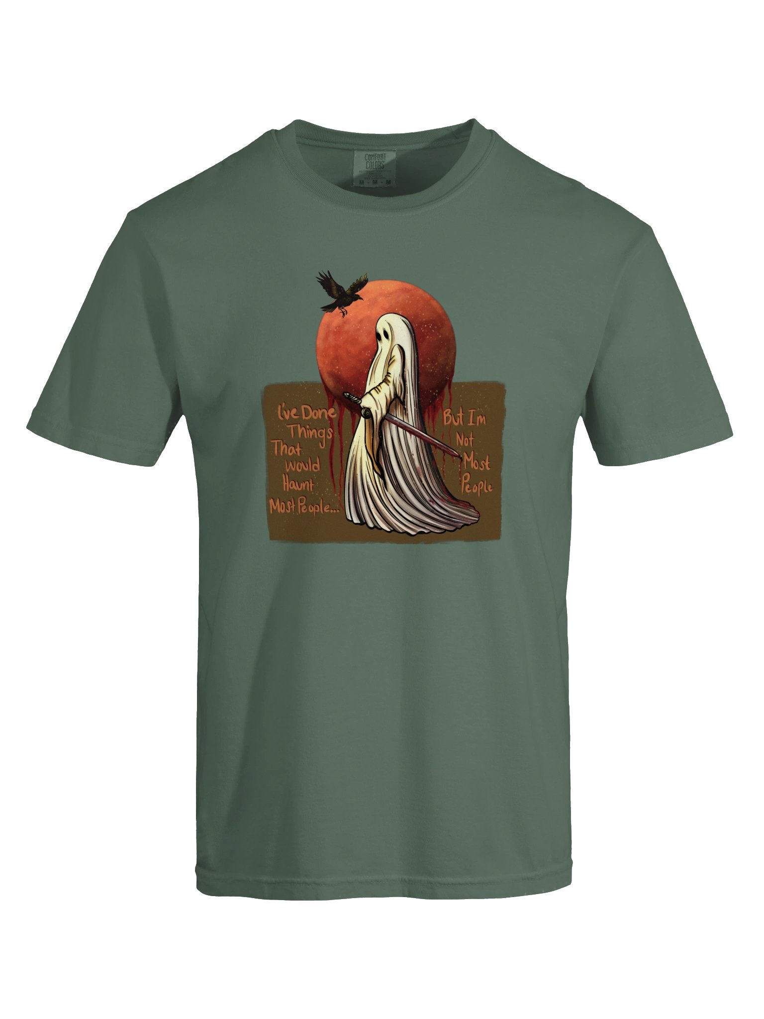 "Cold Blooded" Spooky Comfort Colors T-Shirt product image (5)