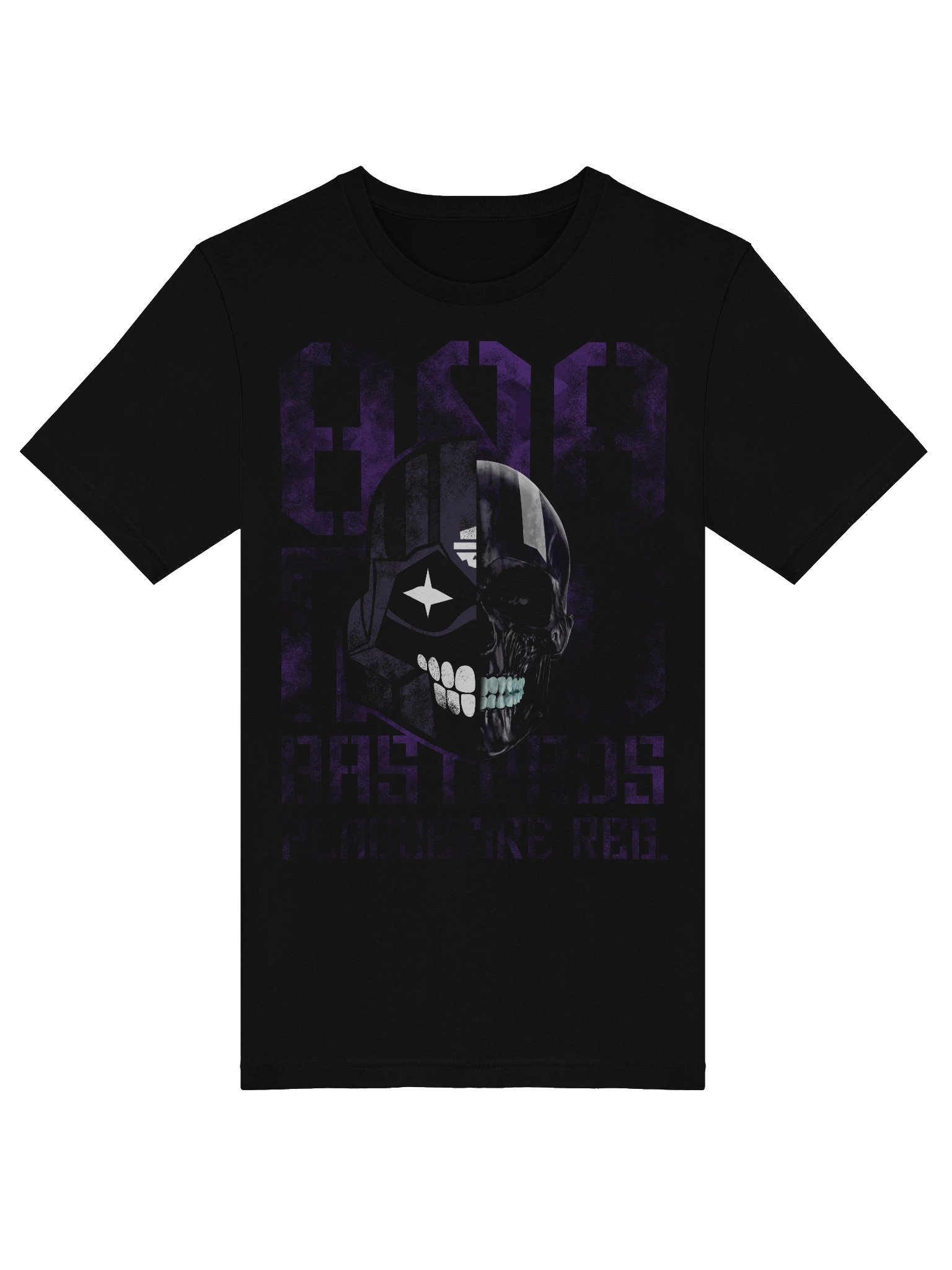 Blackout Skull Helmet Tee product image (7)