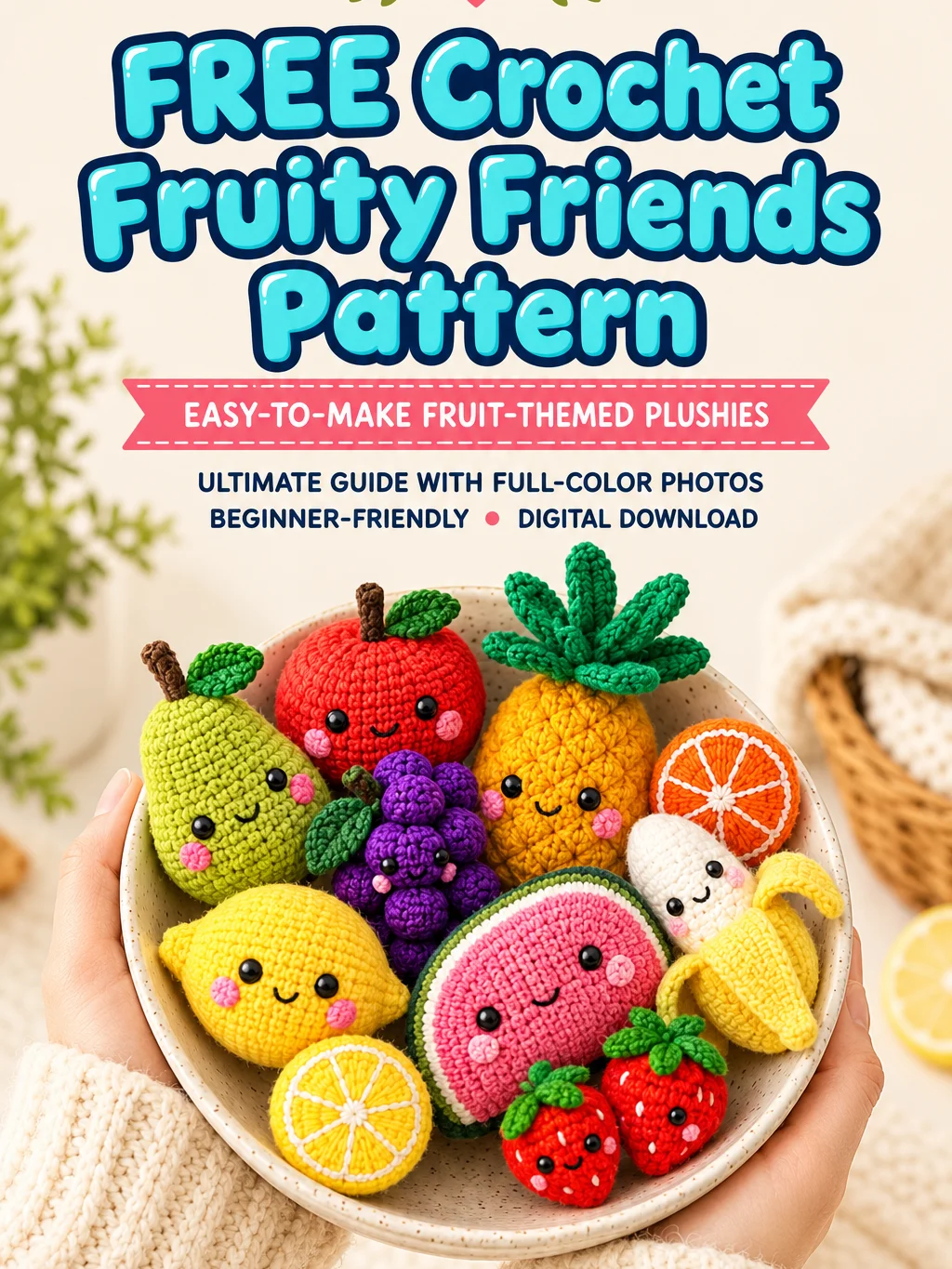Free Crochet Fruity Friends Pattern product image (1)
