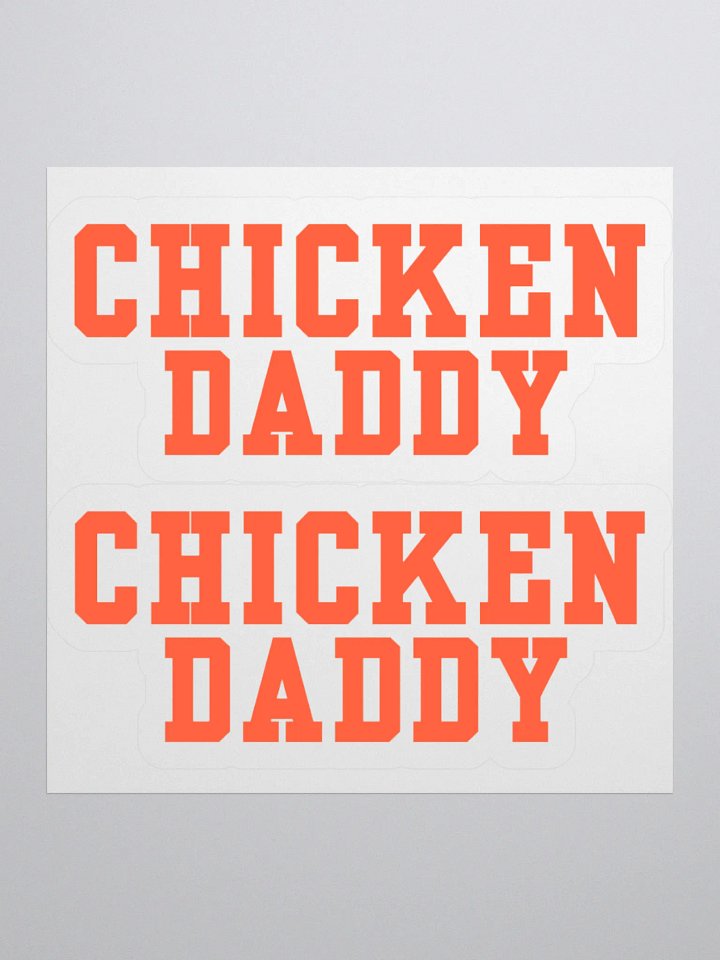 CHICKEN DADDY Stickers - 2 pack product image (4)