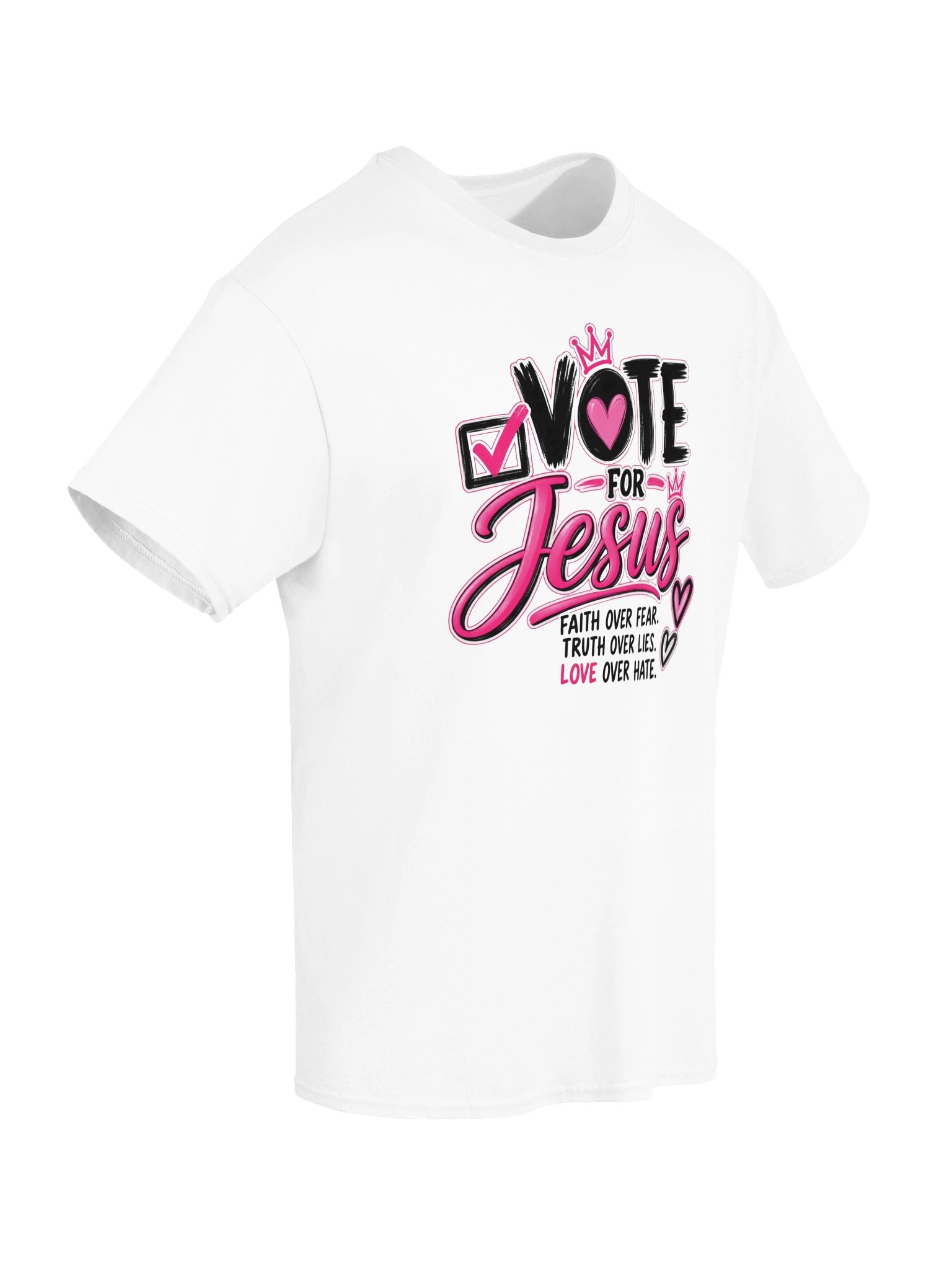 Vote for Jesus Graphic Tee product image (6)