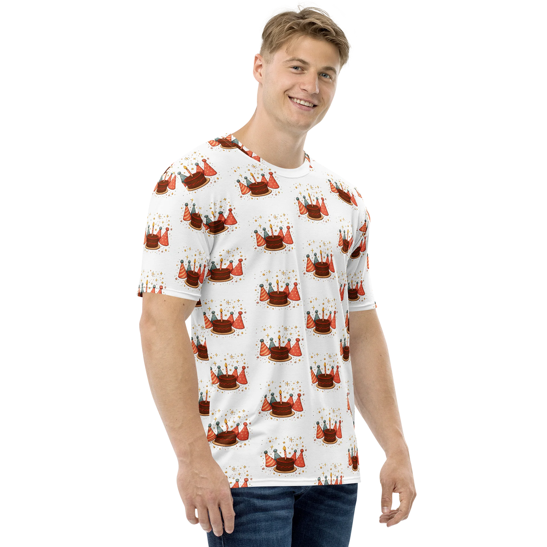 Cat brigade Birthday All-Over Tee product image (4)