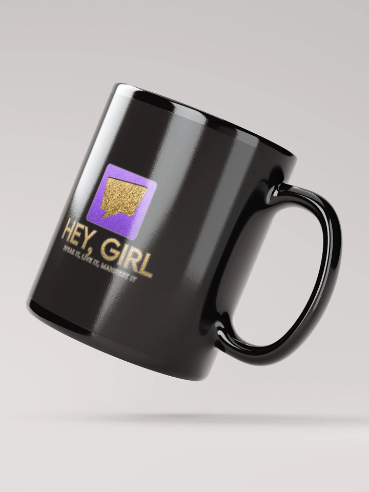 Hey, Girl Legacy Mug: Black and Glossy product image (2)