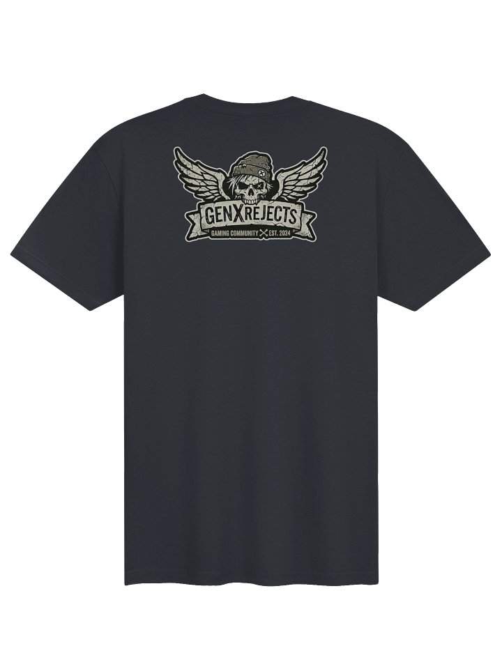 Winged skull t product image (2)