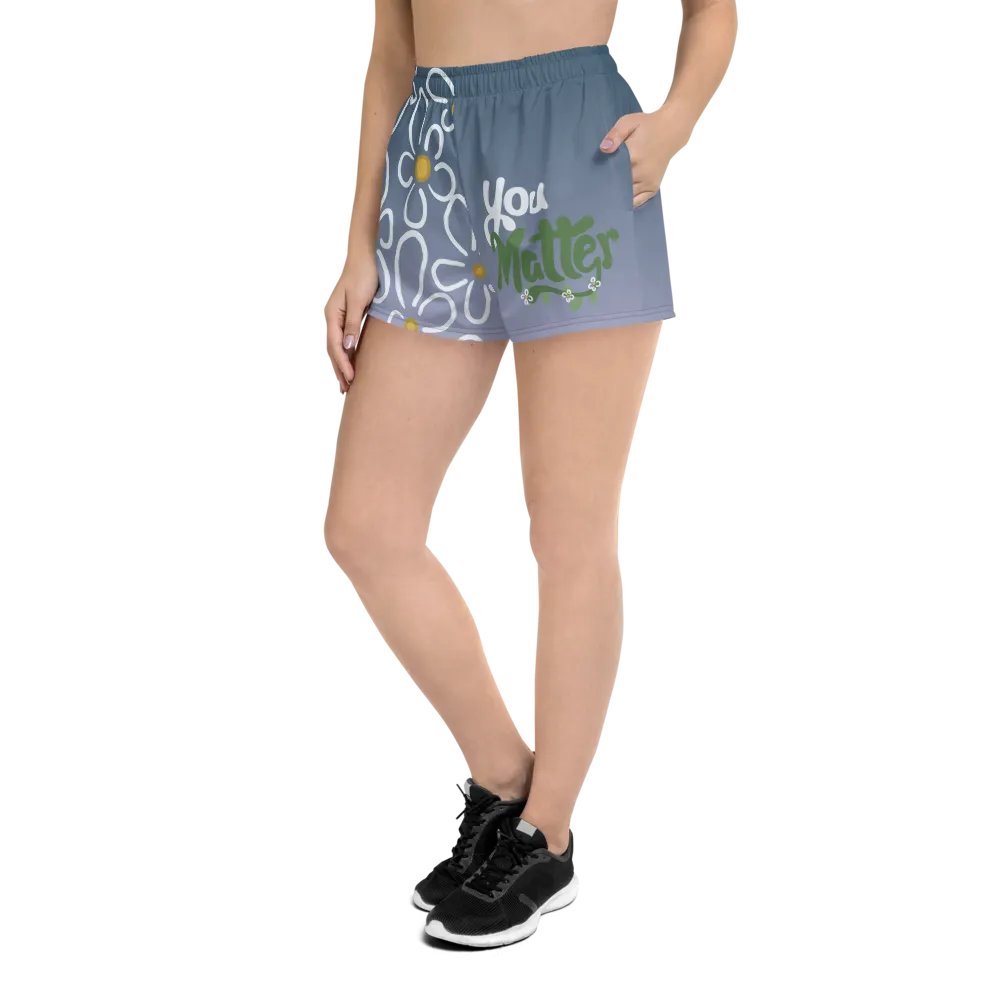 You Matter Flower Shorts product image (5)