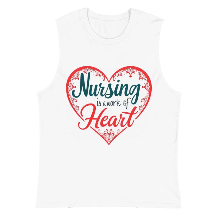 Heartfelt Nursing Muscle Tank product image (2)