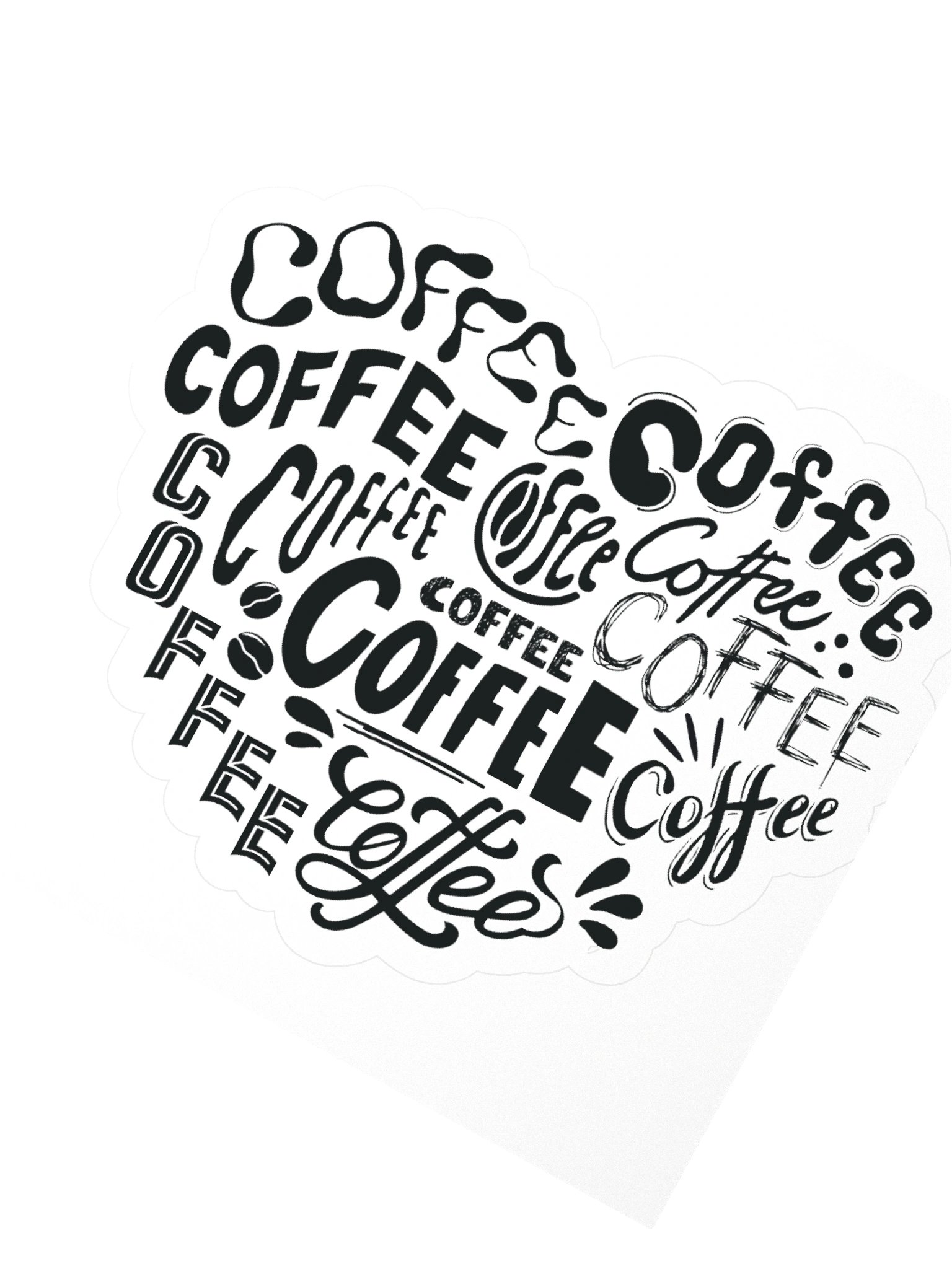 I <3 Coffee - Sticker product image (2)