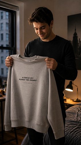 Some clothes say what you wear.
Others say what you believe.

A SINGLE CRY AGAINST THE CROWD™

Discover the collection.
