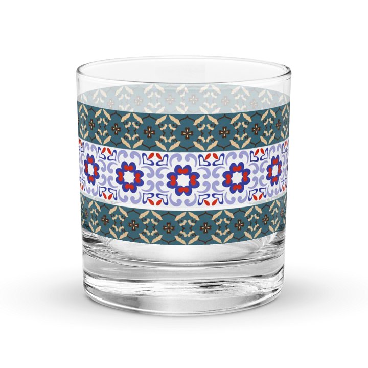 Glass (aesthetic - floral) product image (1)
