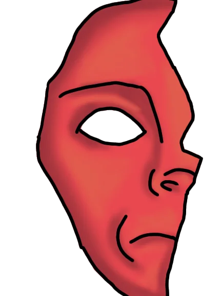 Mystery art fight Mask | Digital asset product image (1)