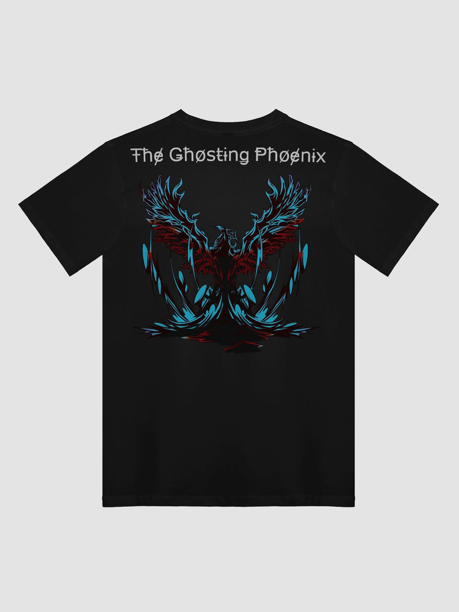 Blue & Red Fade Phoenix Unisex Tee product image (2)