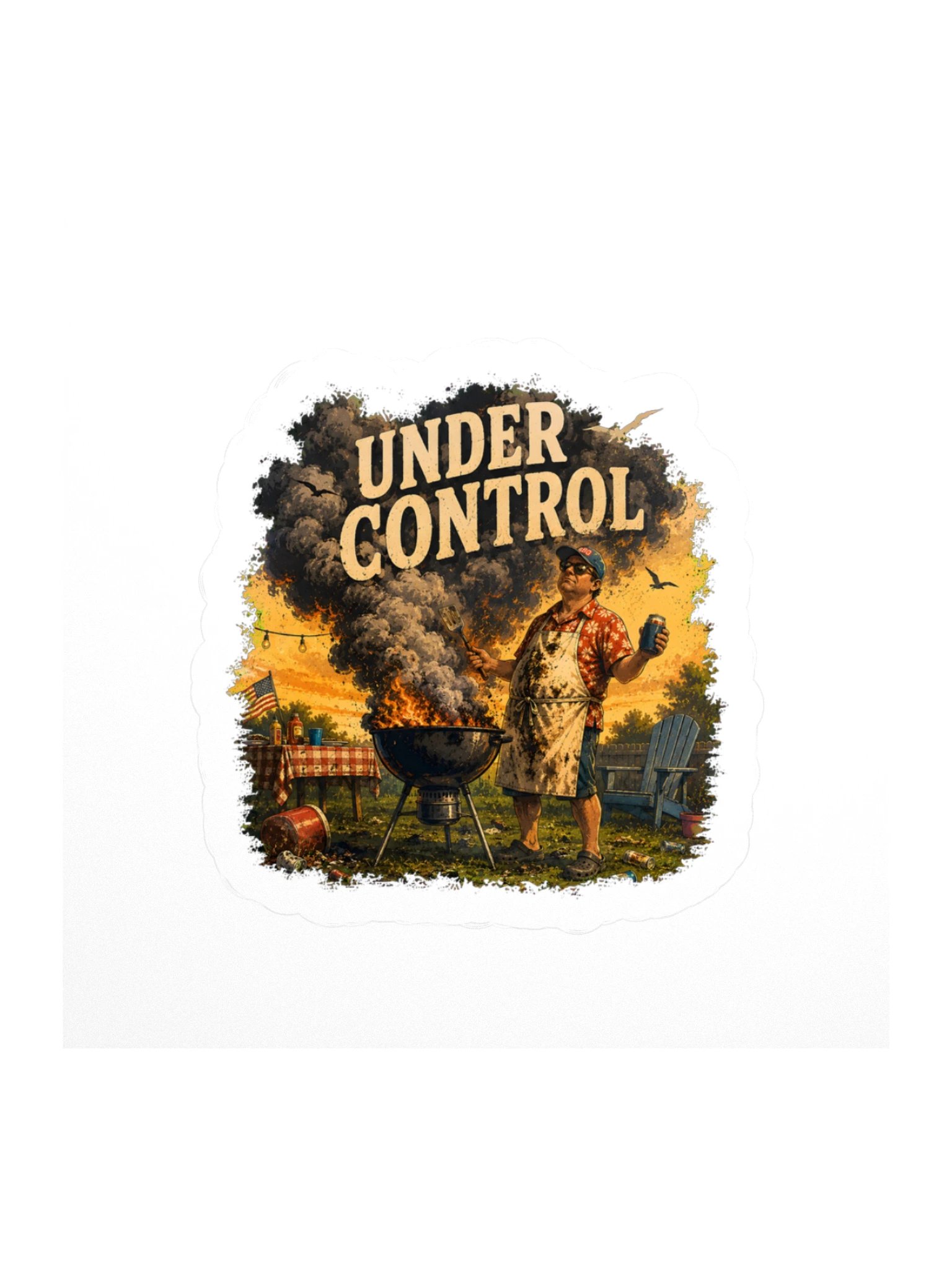 Under Control Sticker product image (1)