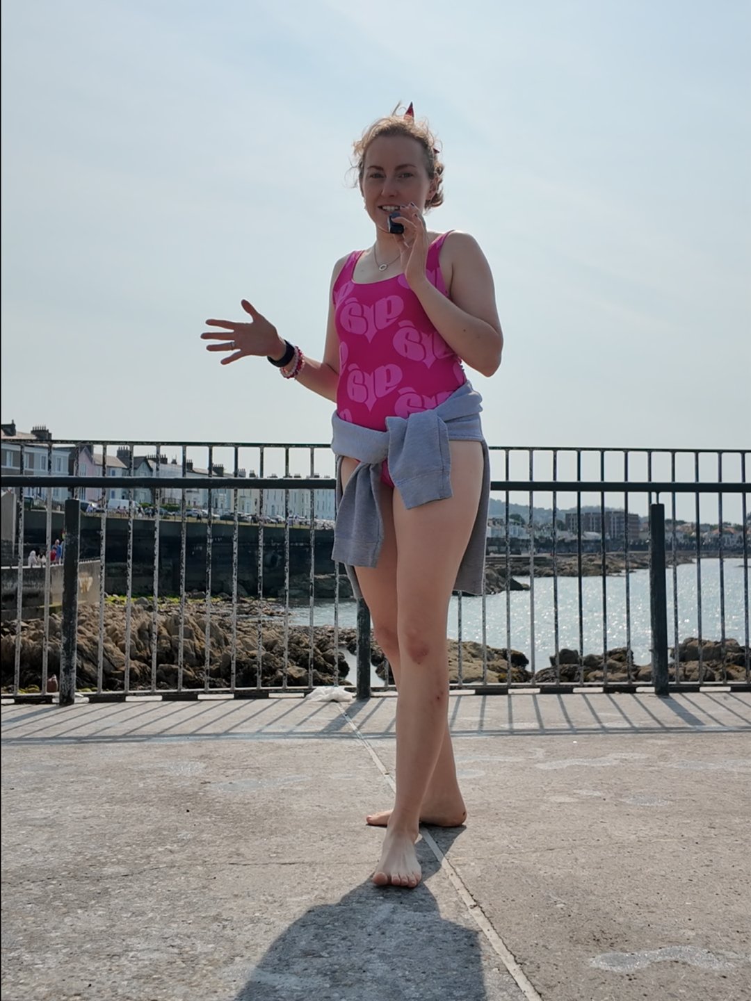 Grá Meaning Love 🩷 Sea Safety Swimsuit in Irish / Gaeilge product image (1)