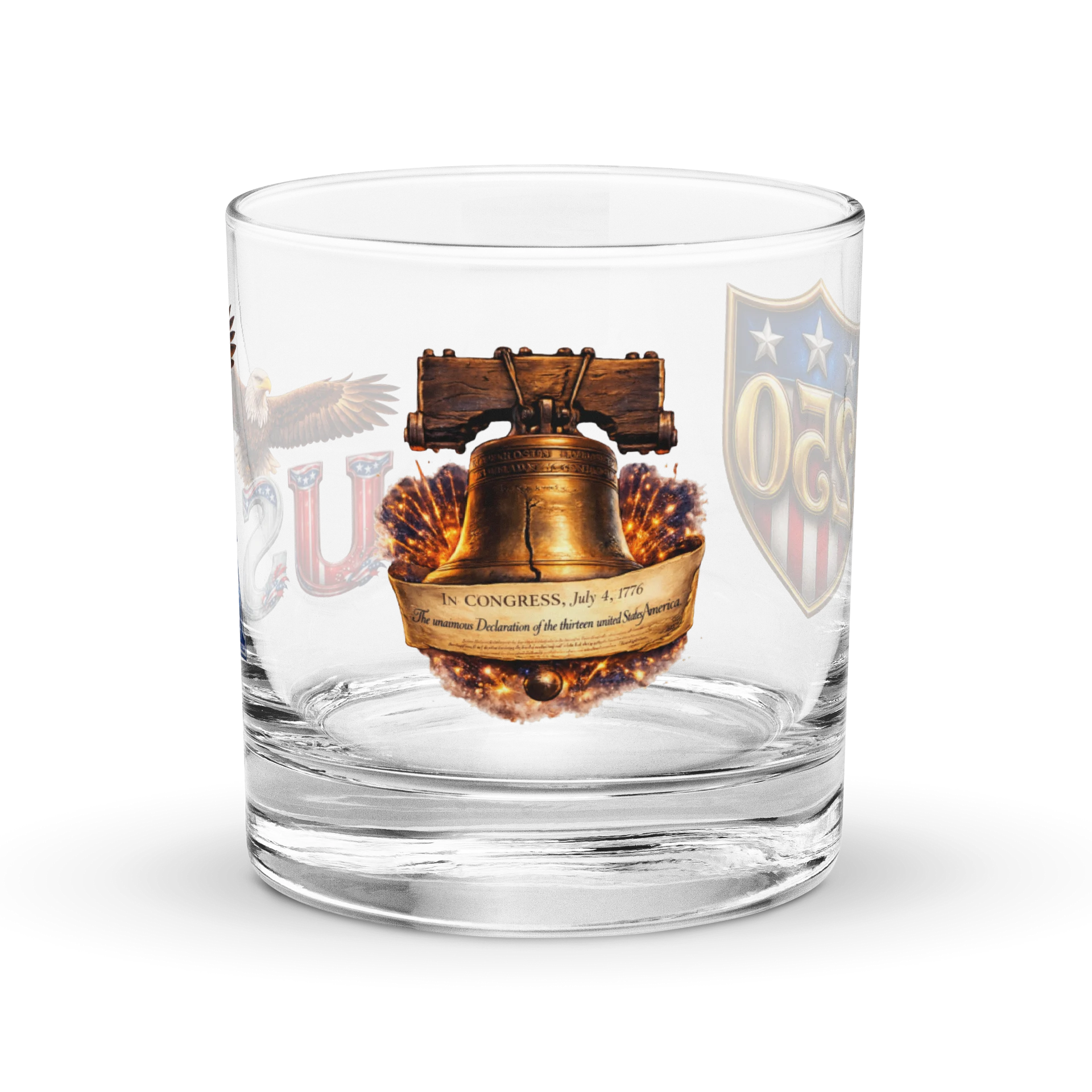 America's 250th Birthday Rocks Glass product image (1)