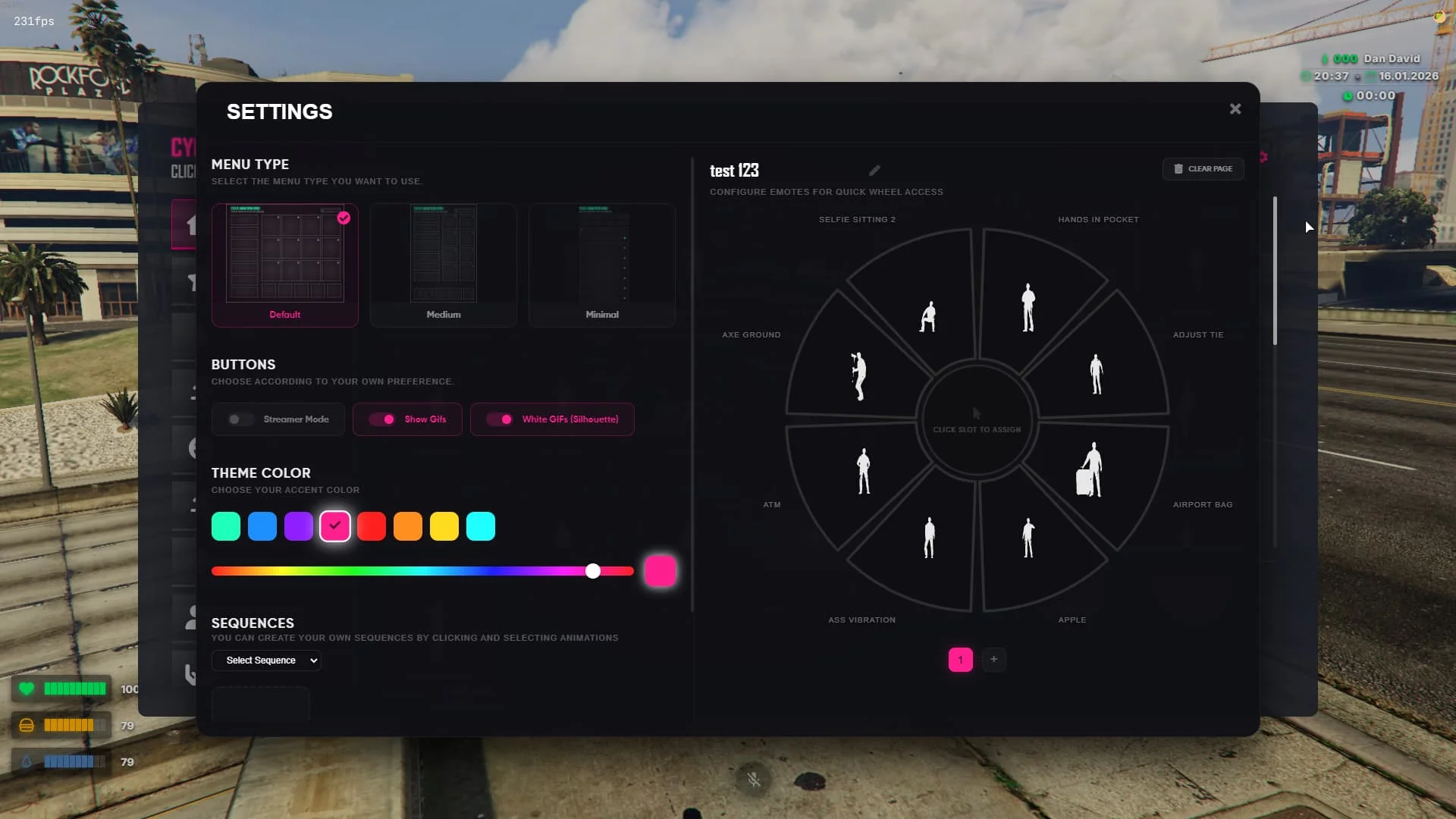 FiveM NEW Animation Menu V2 (Custom Emotes, Dances, Sync Emotes AND MORE!) [ QB / ESX / QBOX ] product image (1)