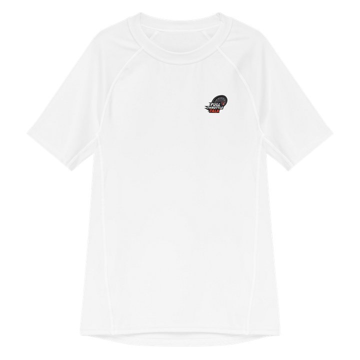 All-Over Print Men's Recycled Short Sleeve Rash Guard | Full Throttle Talk product image (1)