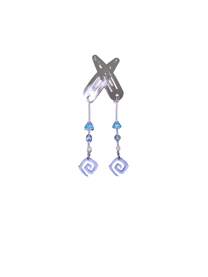 frozen spiral pair hair clips product image (1)