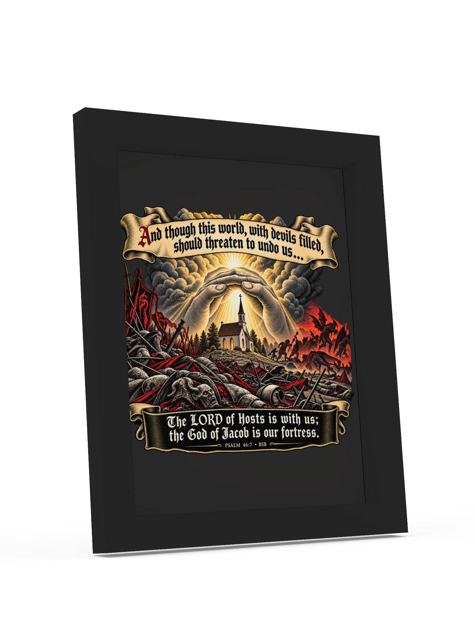 Faithful Through the Storm Framed Wall Art product image (4)