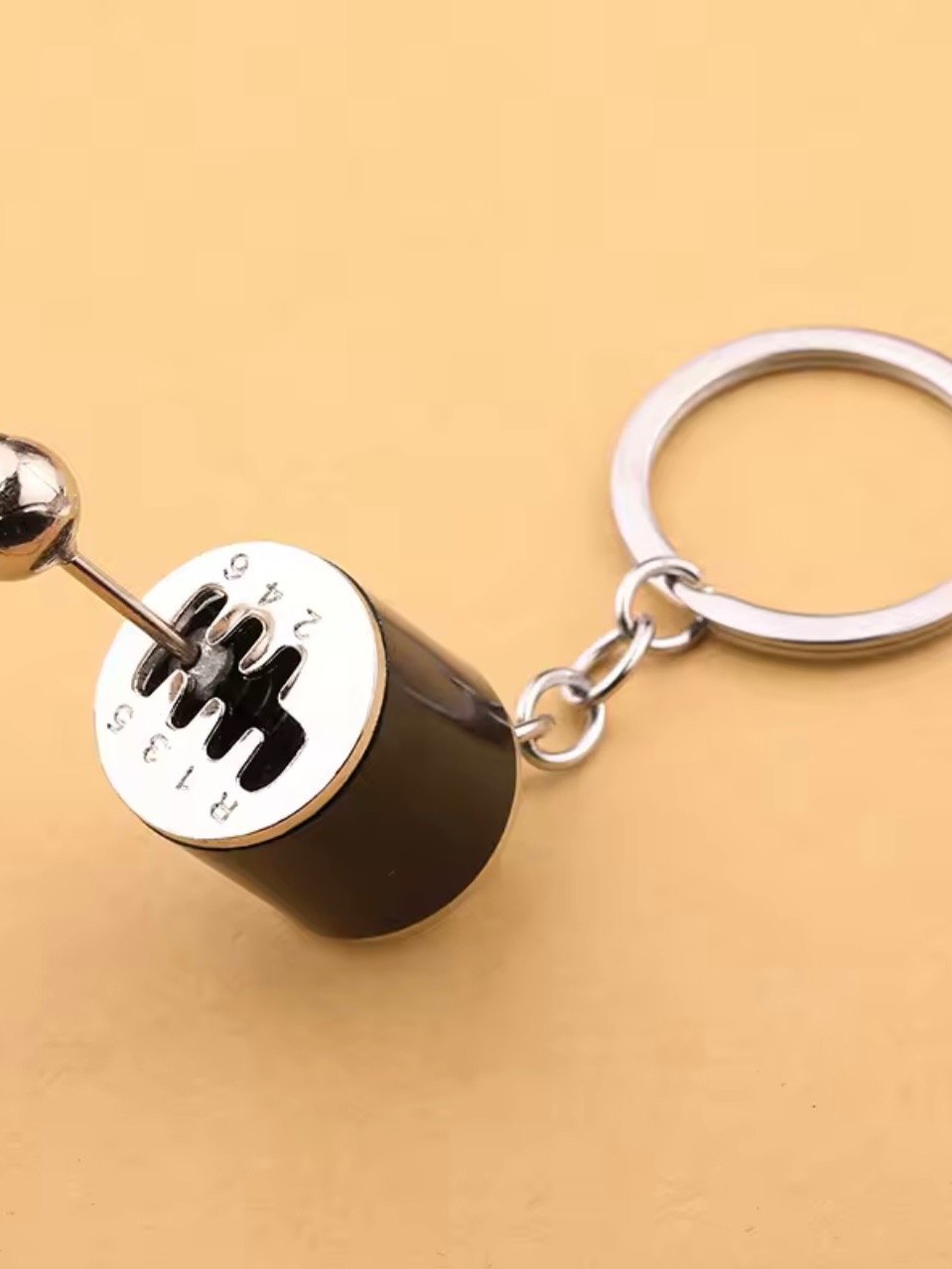 Six Speed Removable Transmission Gear Shift Gearshift Knob Gearbox Keychain Keyring Key Chain product image (2)