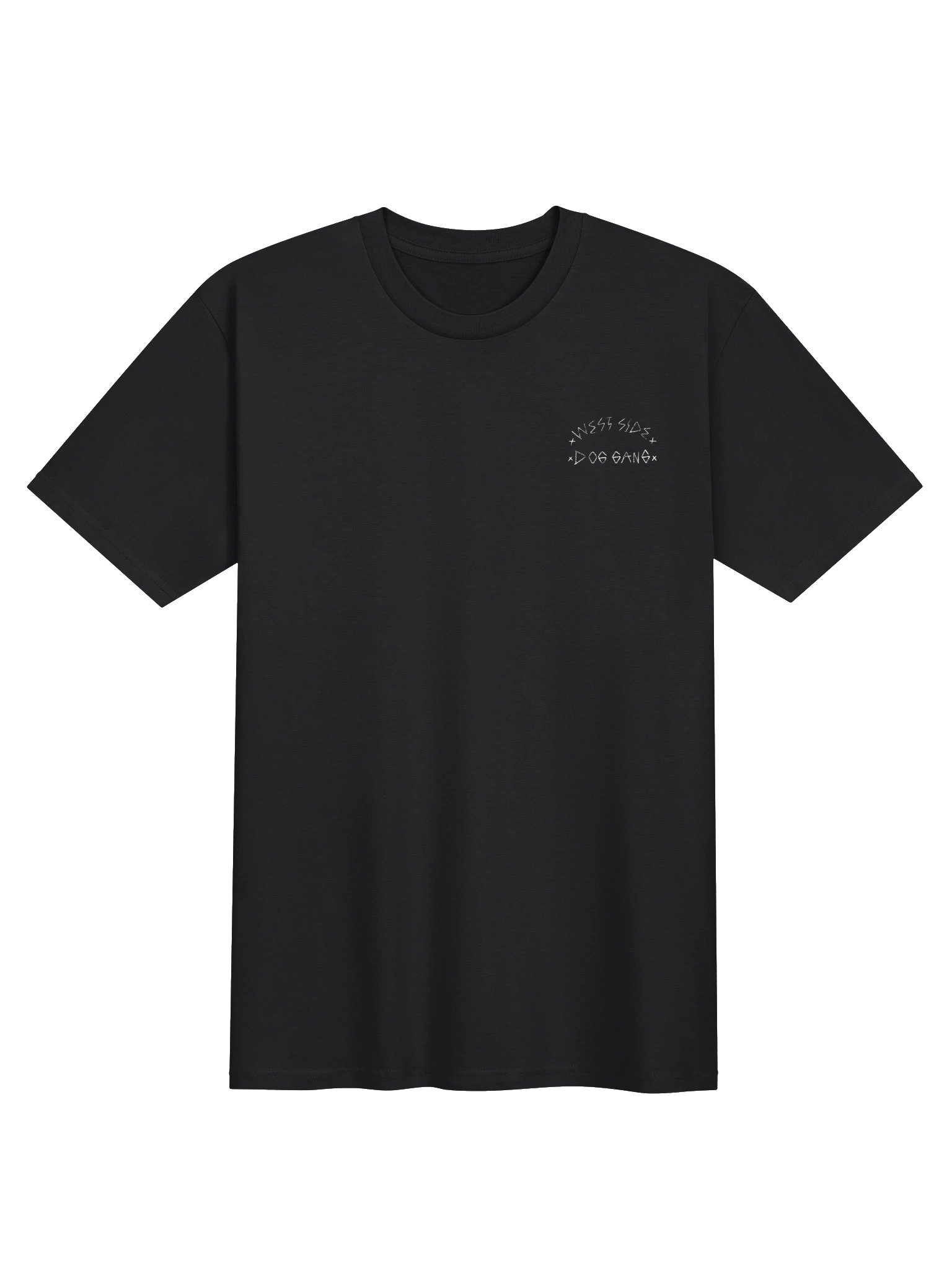 SKATE TEE // Black product image (2)