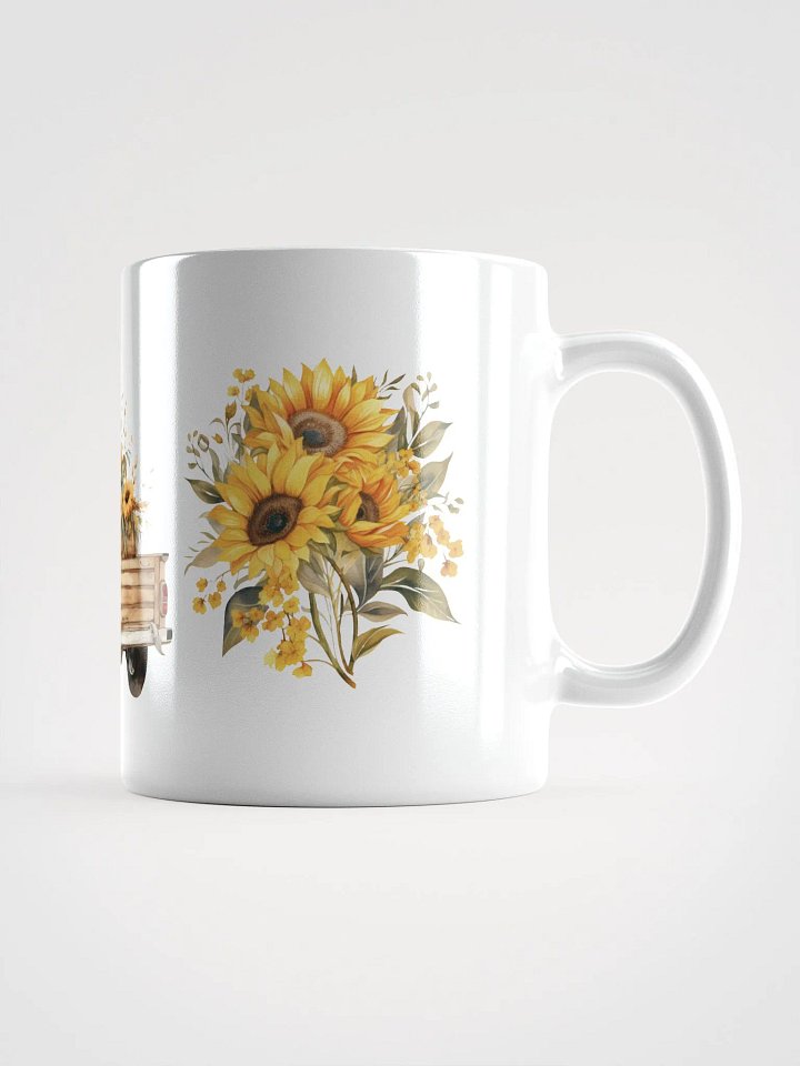 Sunflower Pickup Truck Mug product image (1)