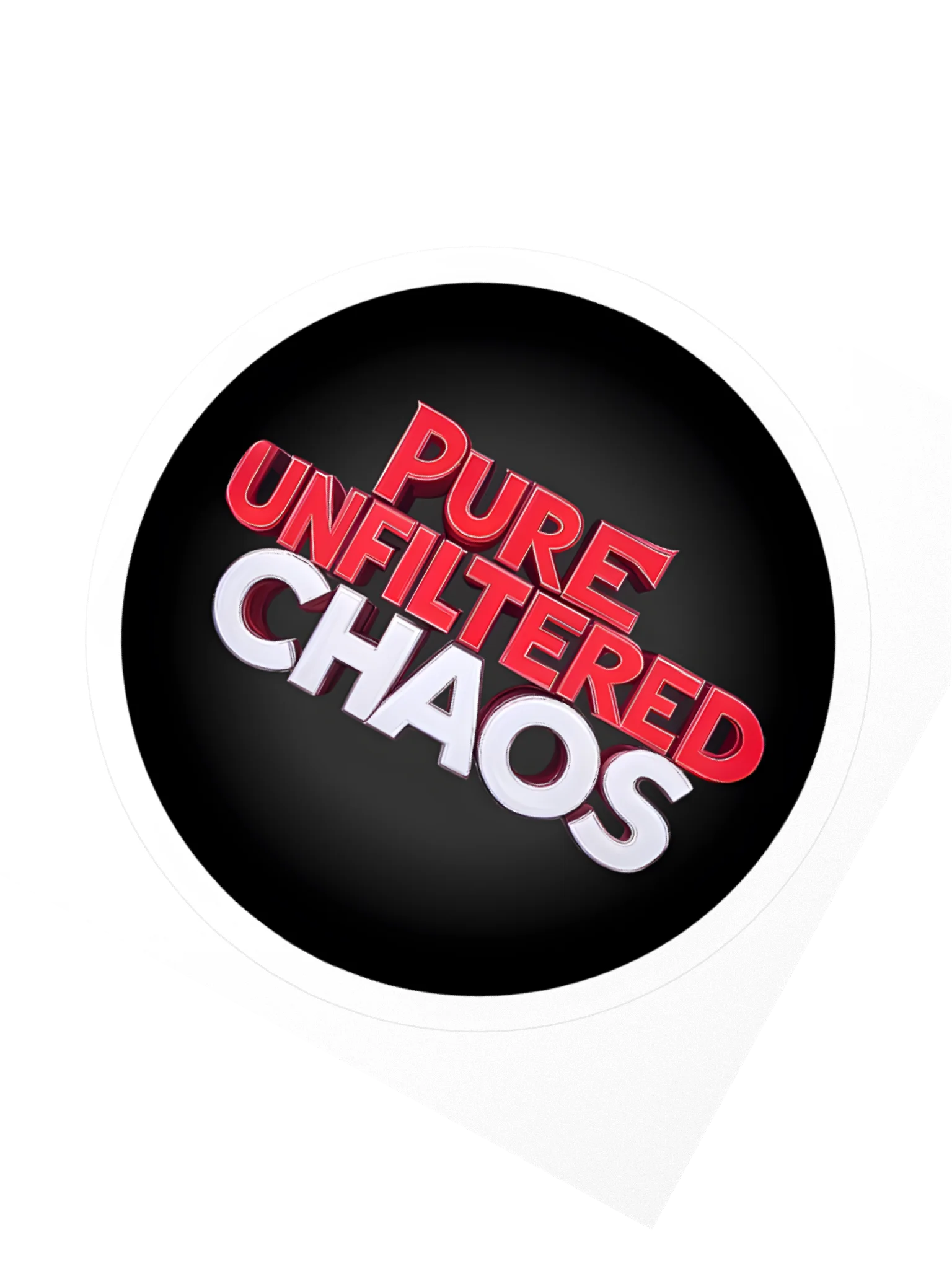Pure Unfiltered Chaos Stickers product image (4)