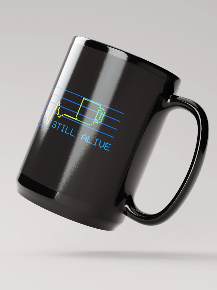 Heartbeat Coffee Mug "STILL ALIVE" - Big Mug 15oz product image (2)