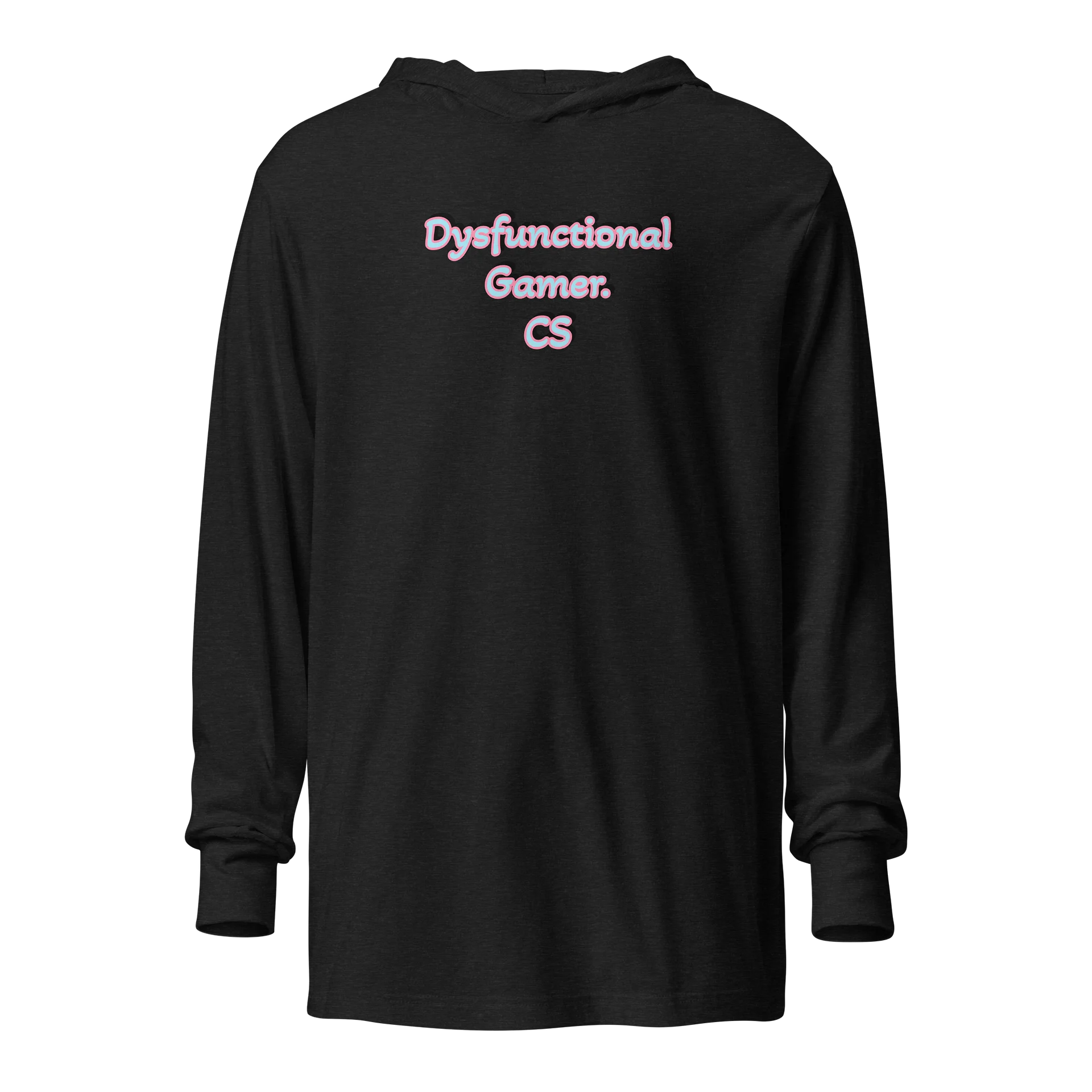 Dysfunctional Gamer, CS Hooded Long Sleeve Tee product image (1)