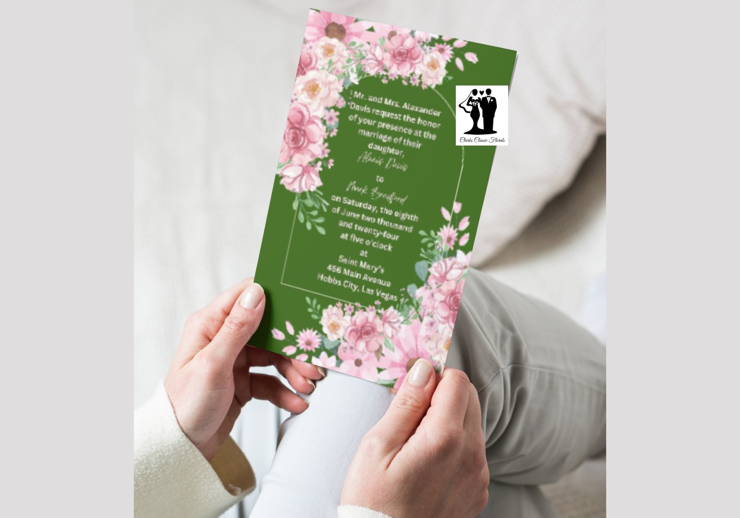 FREE WEDDING INVITATION DIGITAL DOWNLOAD product image (3)