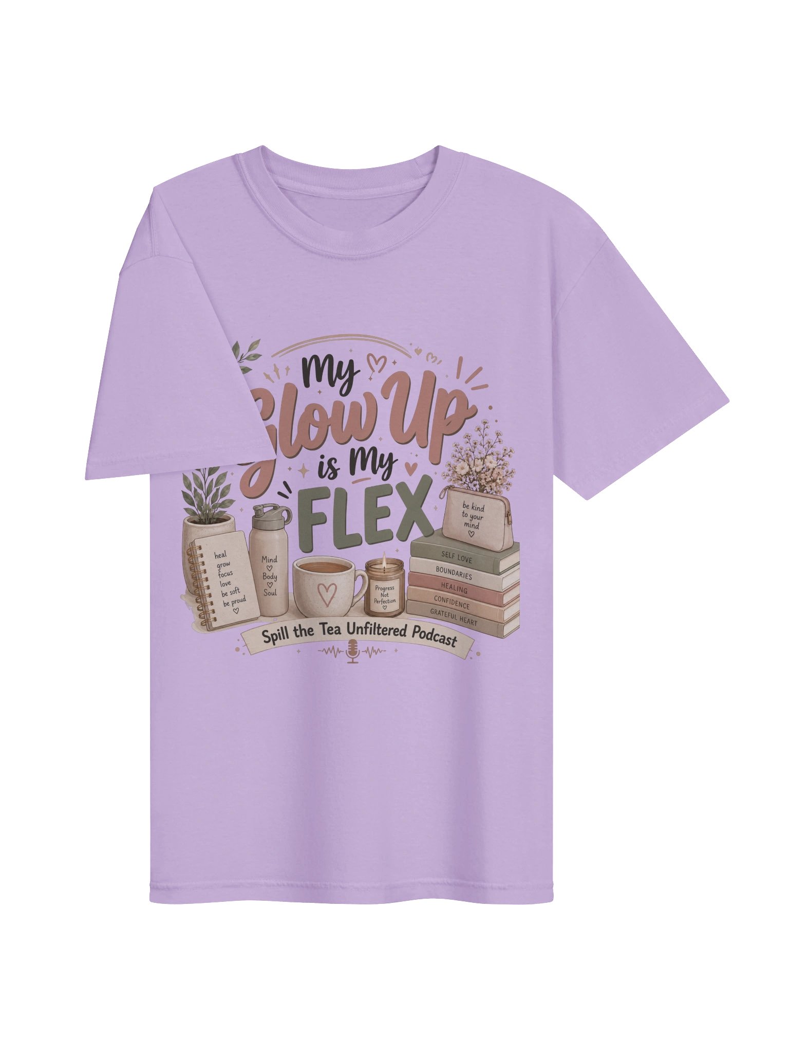 My Glow Up Is My FLEX Tee product image (3)