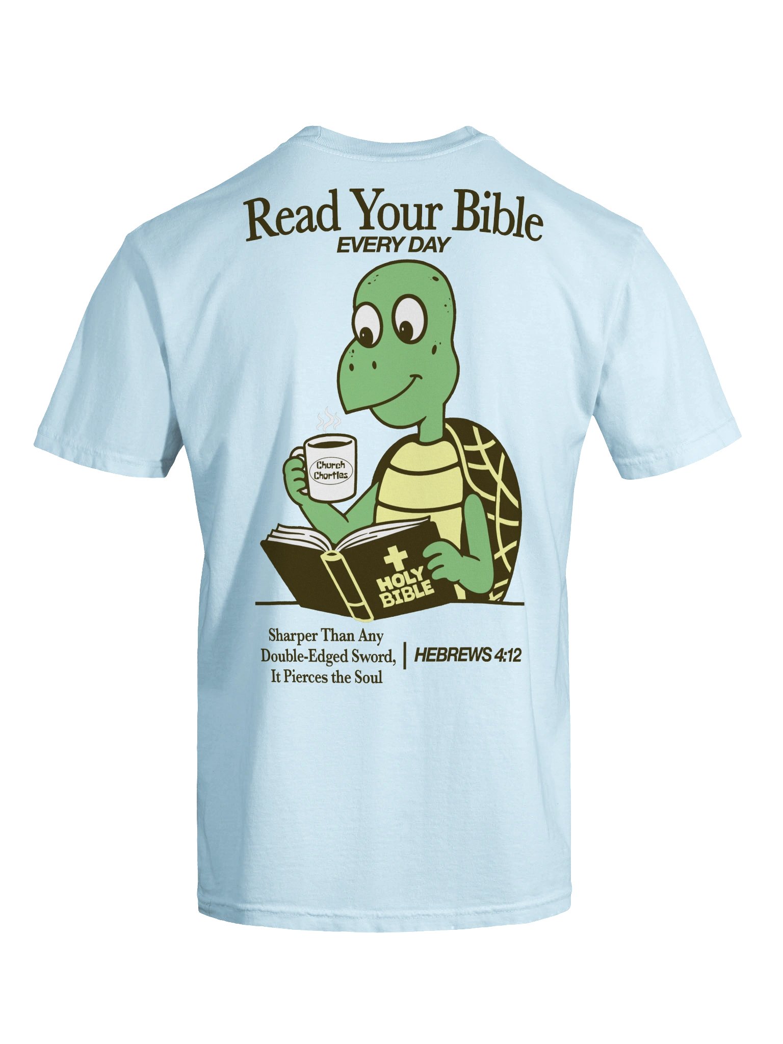 Read Your Bible Tee - Light Blue product image (7)