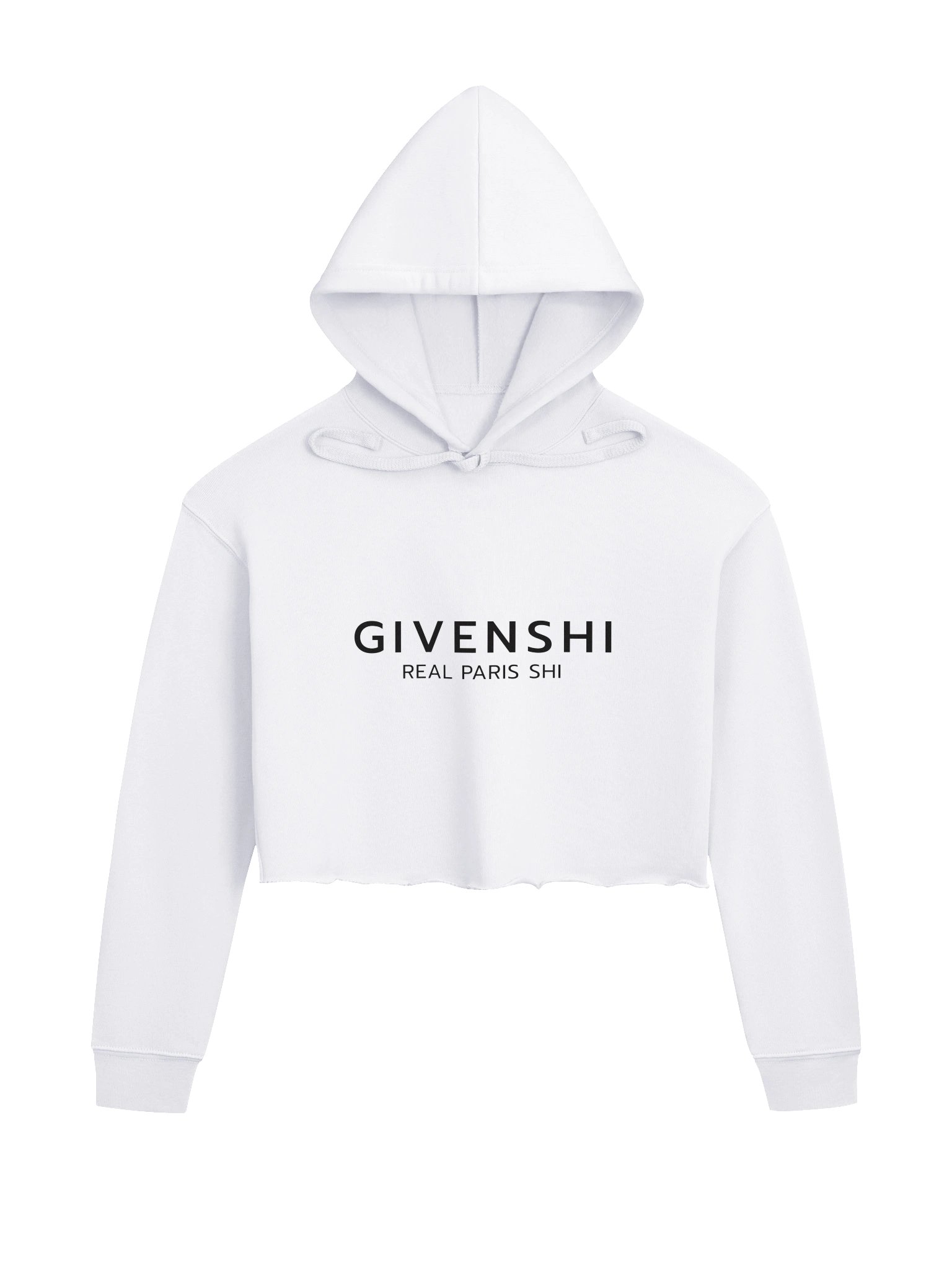 Givenshi Fleece Crop Hoodie product image (1)
