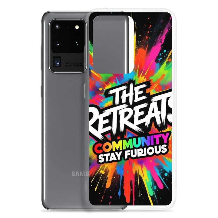 Retreats community Samsung® Clear Case product image (2)