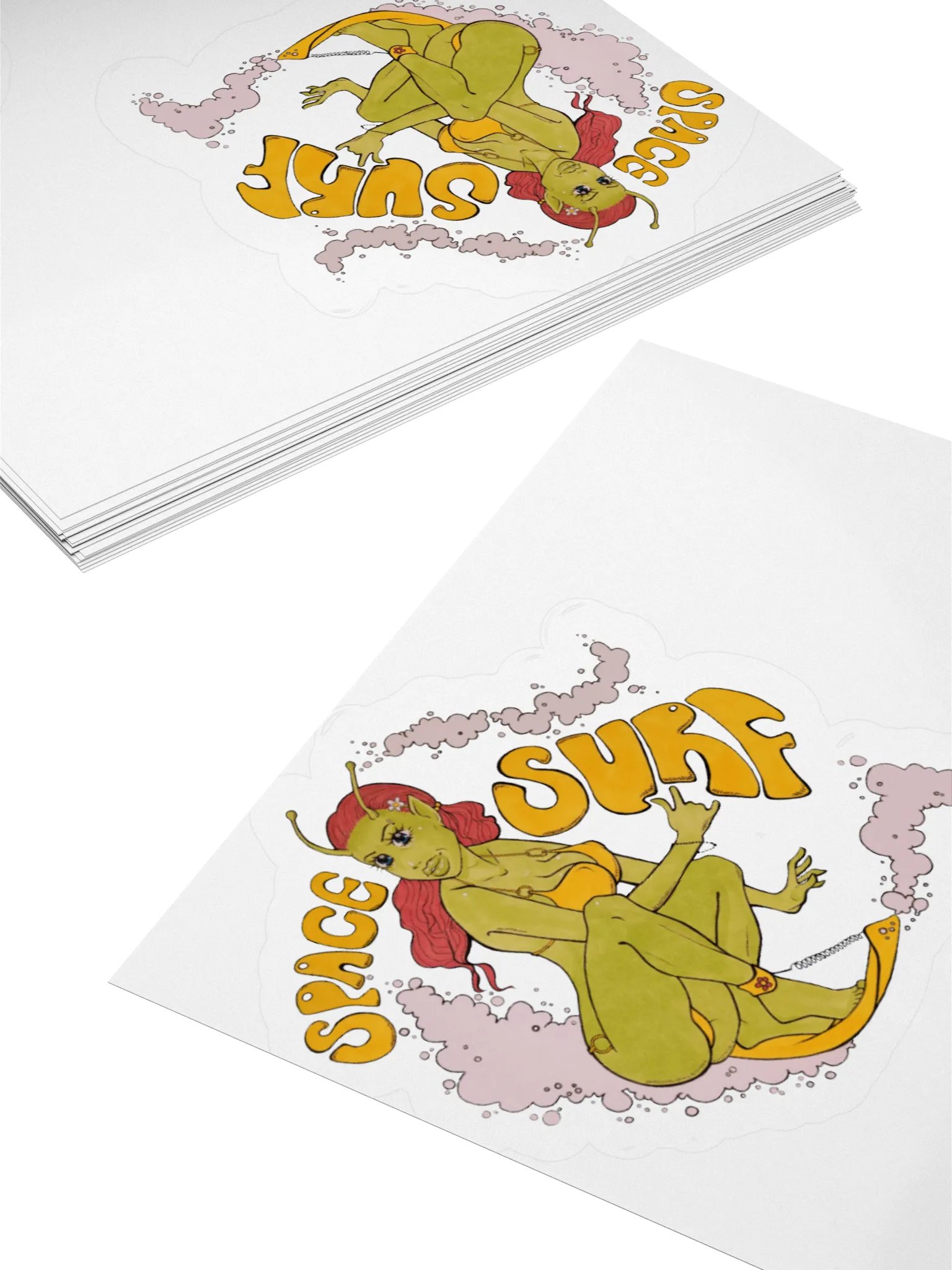 Pinuptober day 28 small stickers product image (4)