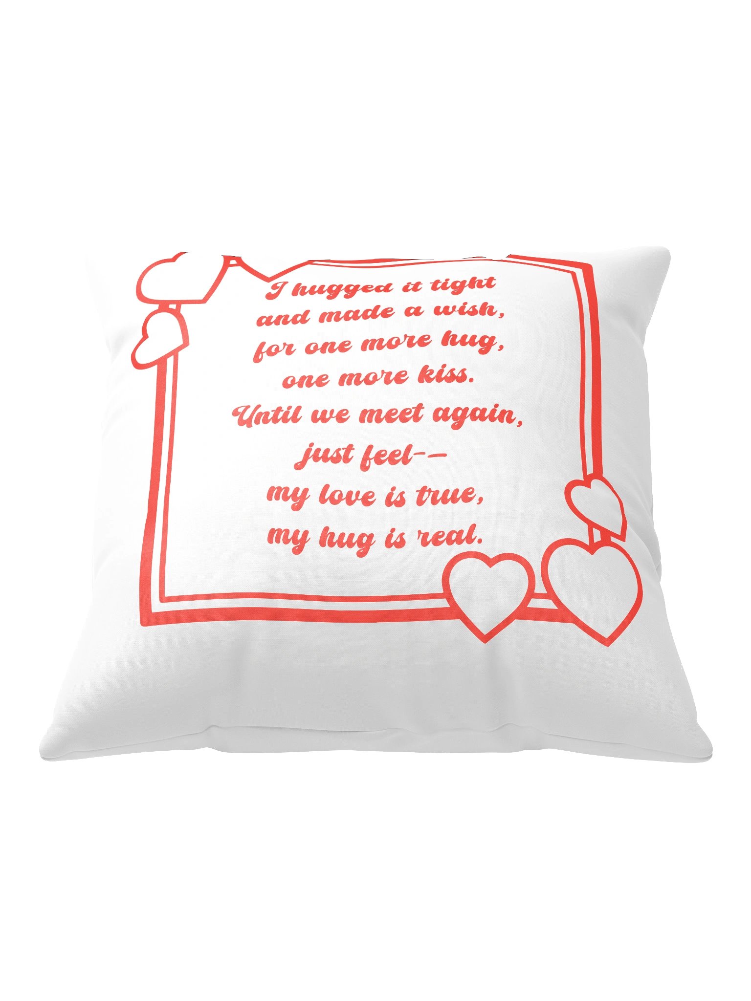 HUG - cute pillow product image (2)