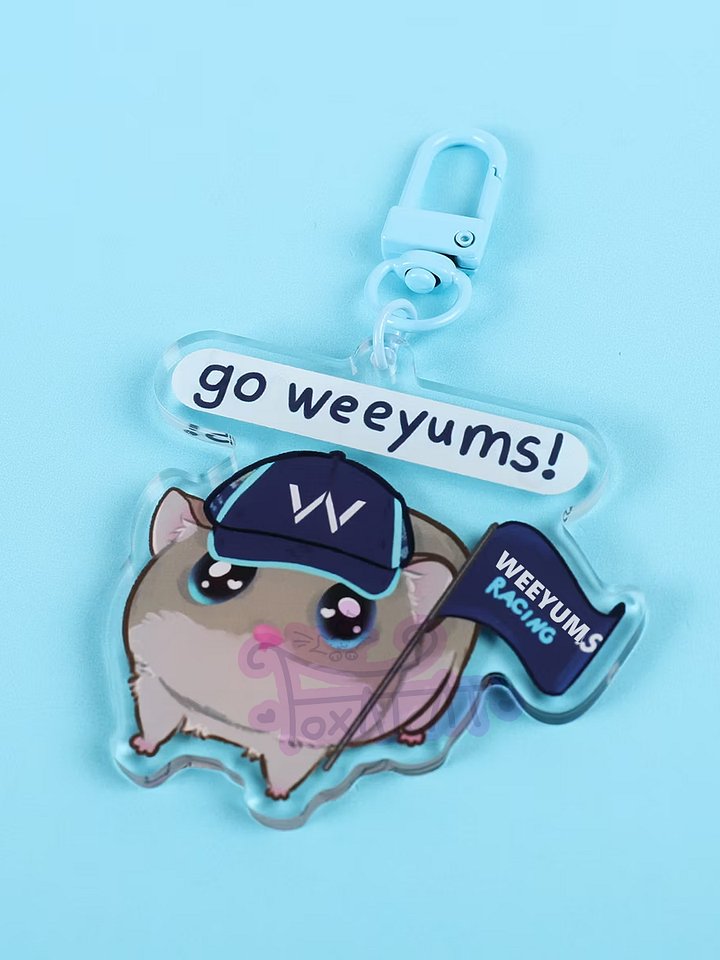Go weeyums acrylic keychain product image (1)