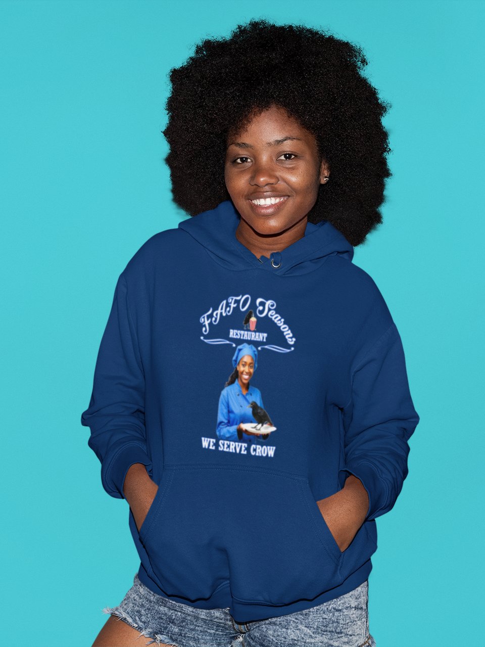 FAFO Seasons 92 Percent Hoodie - Black Women Sweatshirt product image (1)