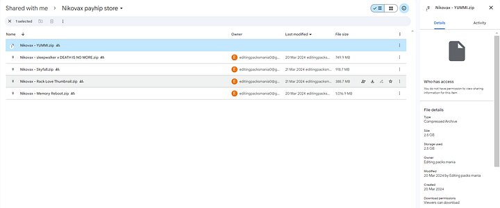 Nikovax project file pack product image (2)