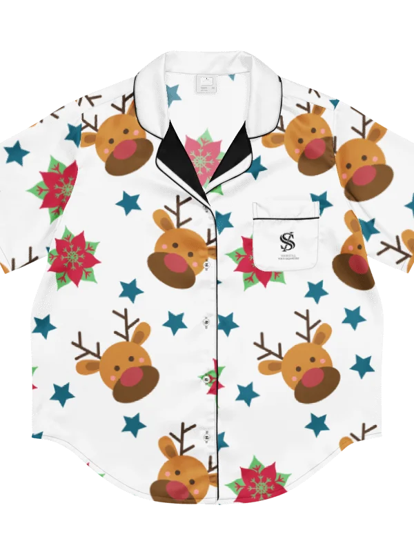 All-Over Print Women’s Pajama Top product image (4)