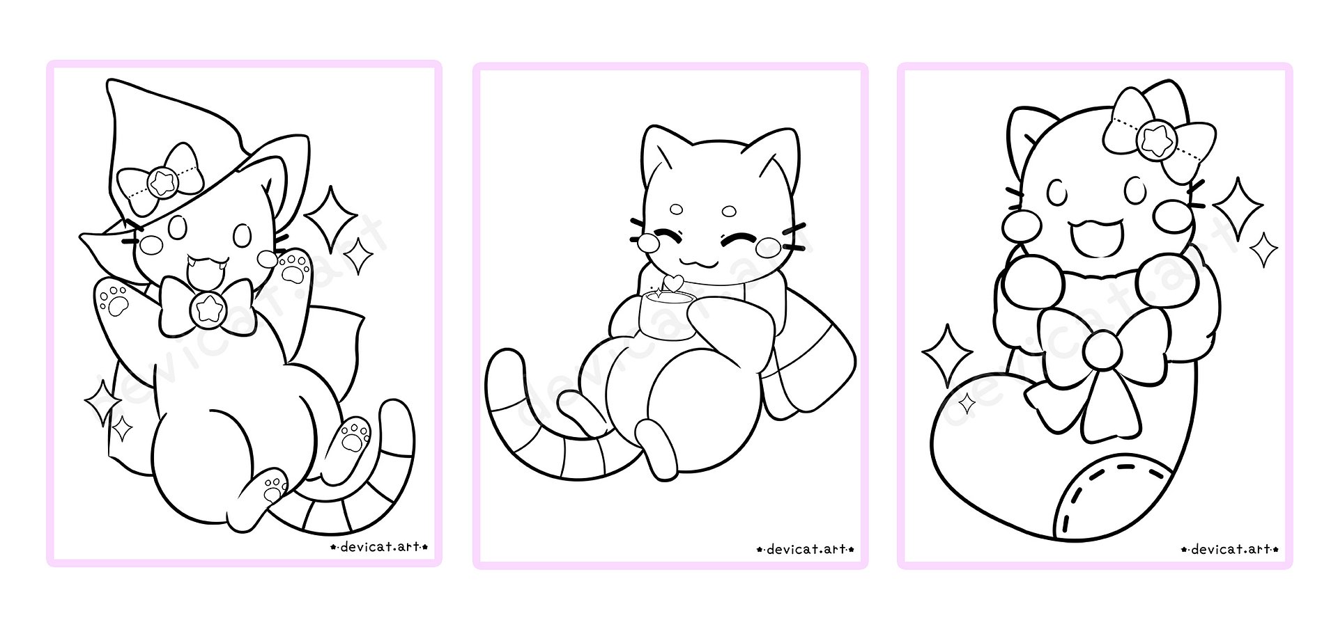 Coloring Page Bundle 4 product image (1)