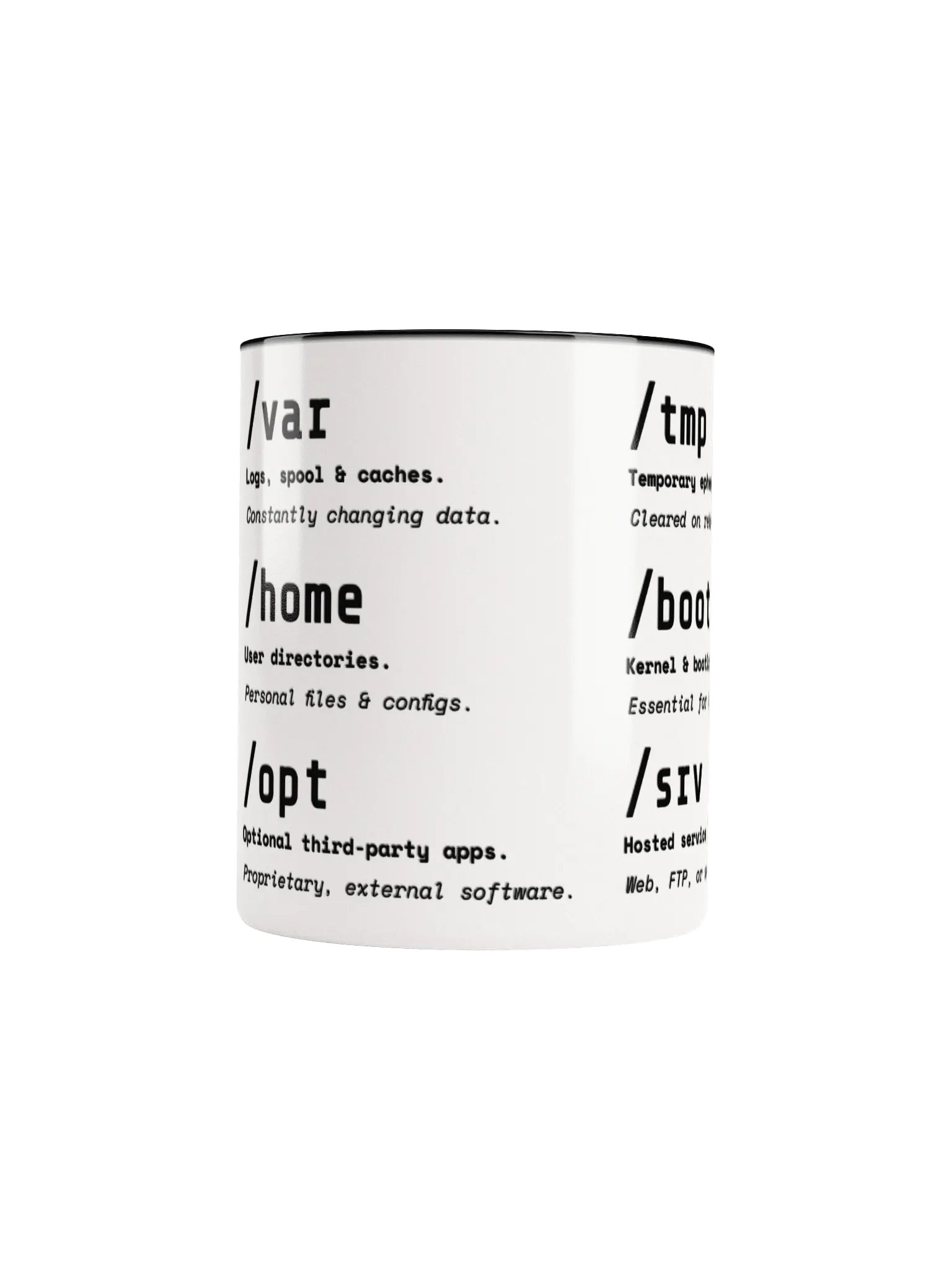 The Unified Linux Filesystem Mug product image (4)