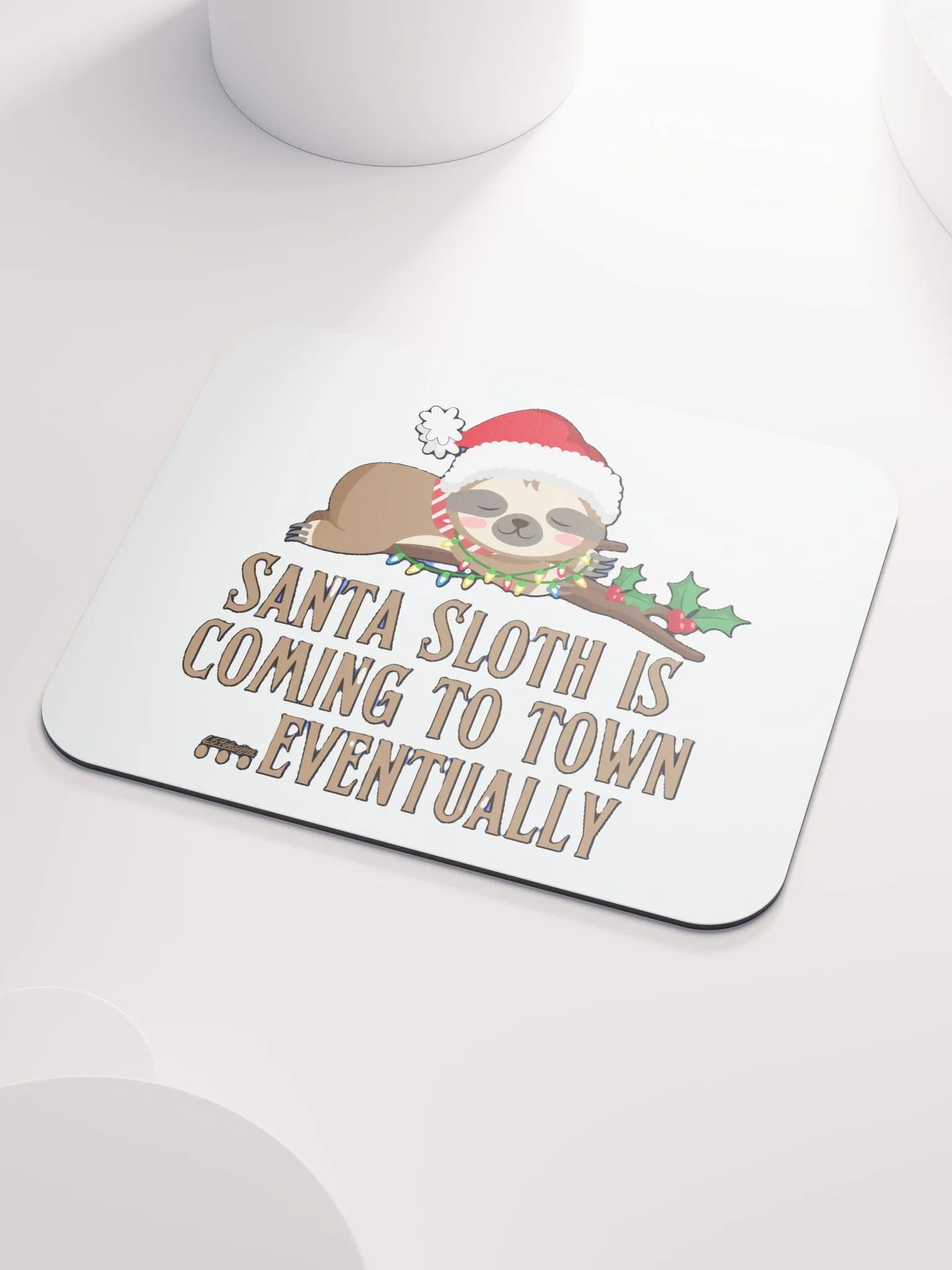 SANTA SLOTH IS COMING TO TOWN... EVENTUALLY product image (2)
