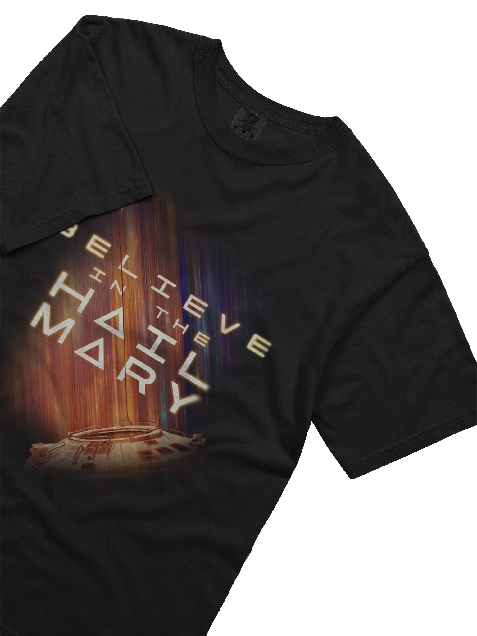 Believe in the Hail Mary Shirt | Sci-Fi Space Graphic Tee | Comfort Colors® T-Shirt product image (2)