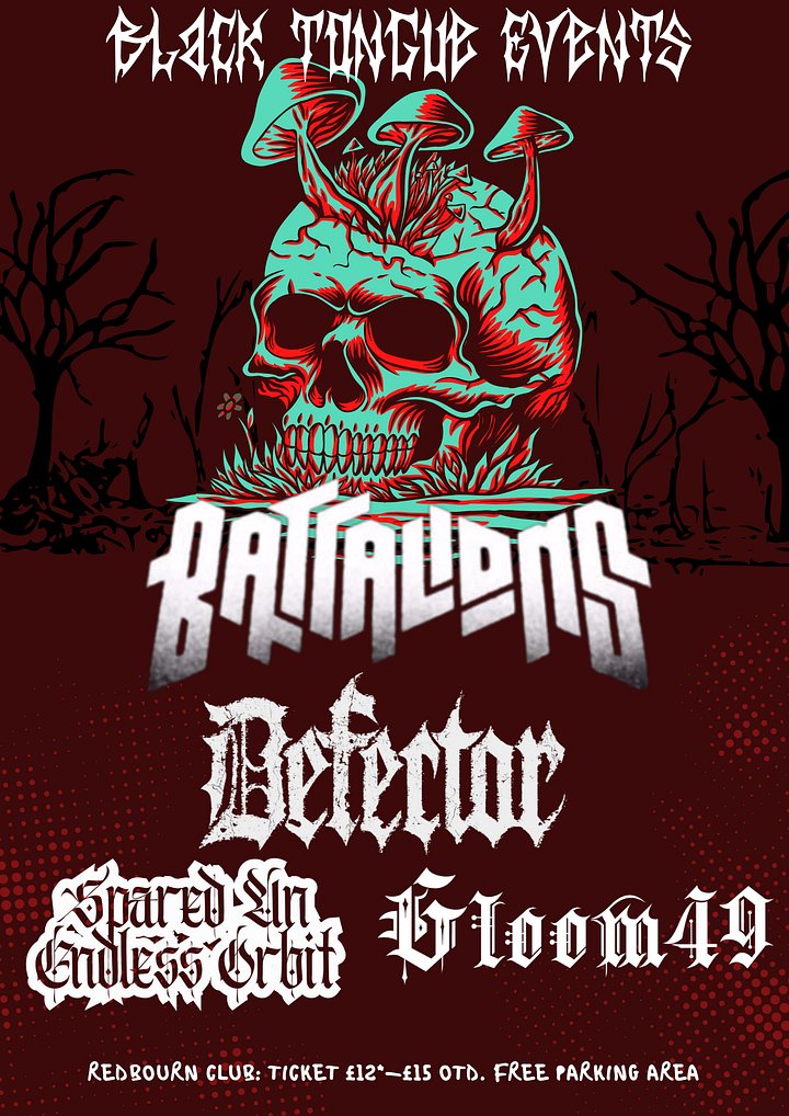 🎟️ Battalions & Defector UK – Live at the Redbourn Club Standard Ticket product image (2)
