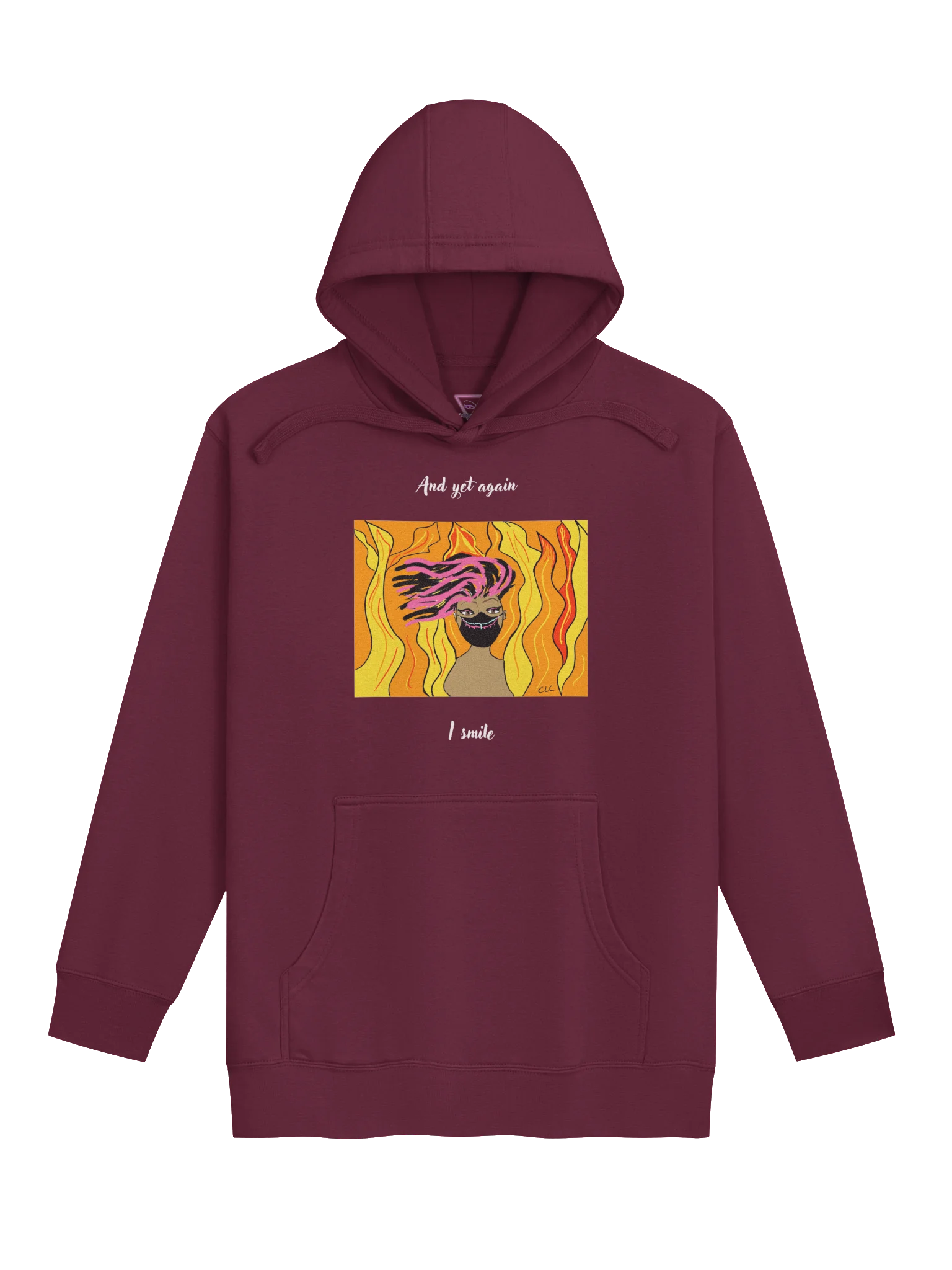 And Yet Again I Smile hoodie product image (1)