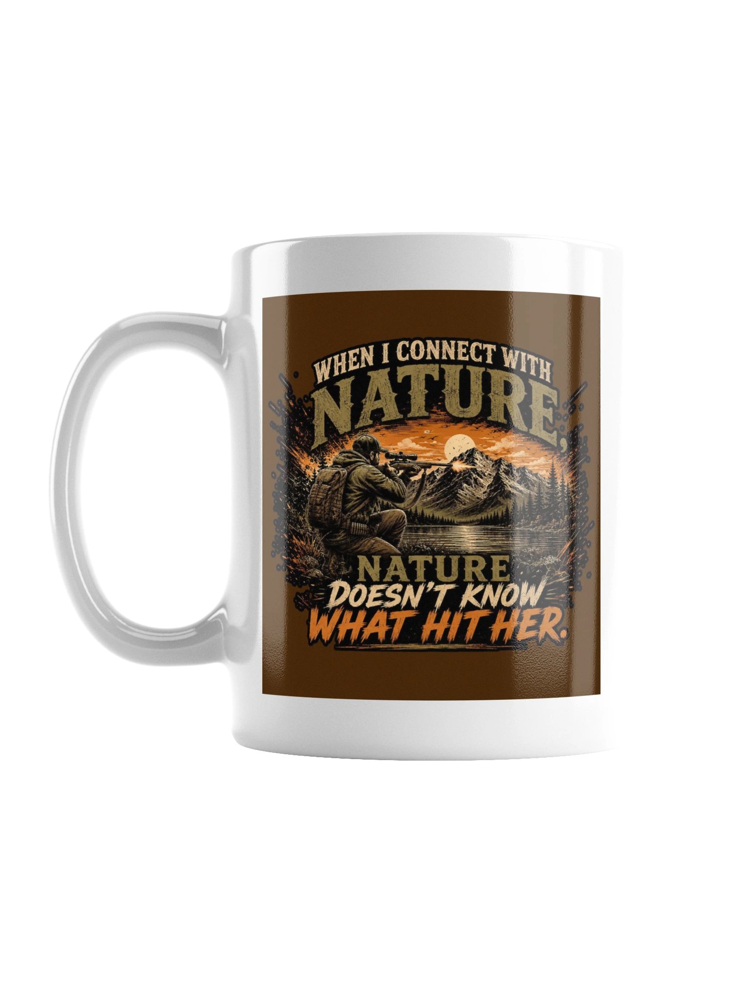 Nature Doesn't Know What Hit Her — Mug product image (1)